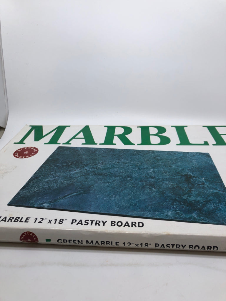 GREEN MARBLE PASTRY BOARD.