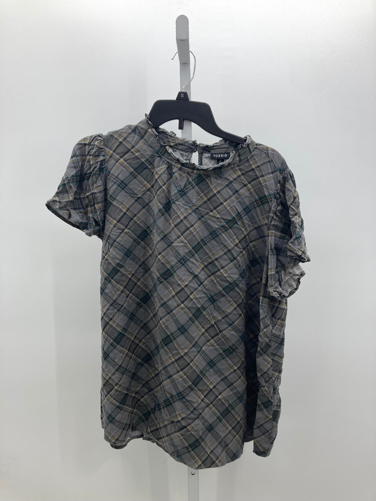 Torrid Size 0X Womens Short Sleeve Shirt