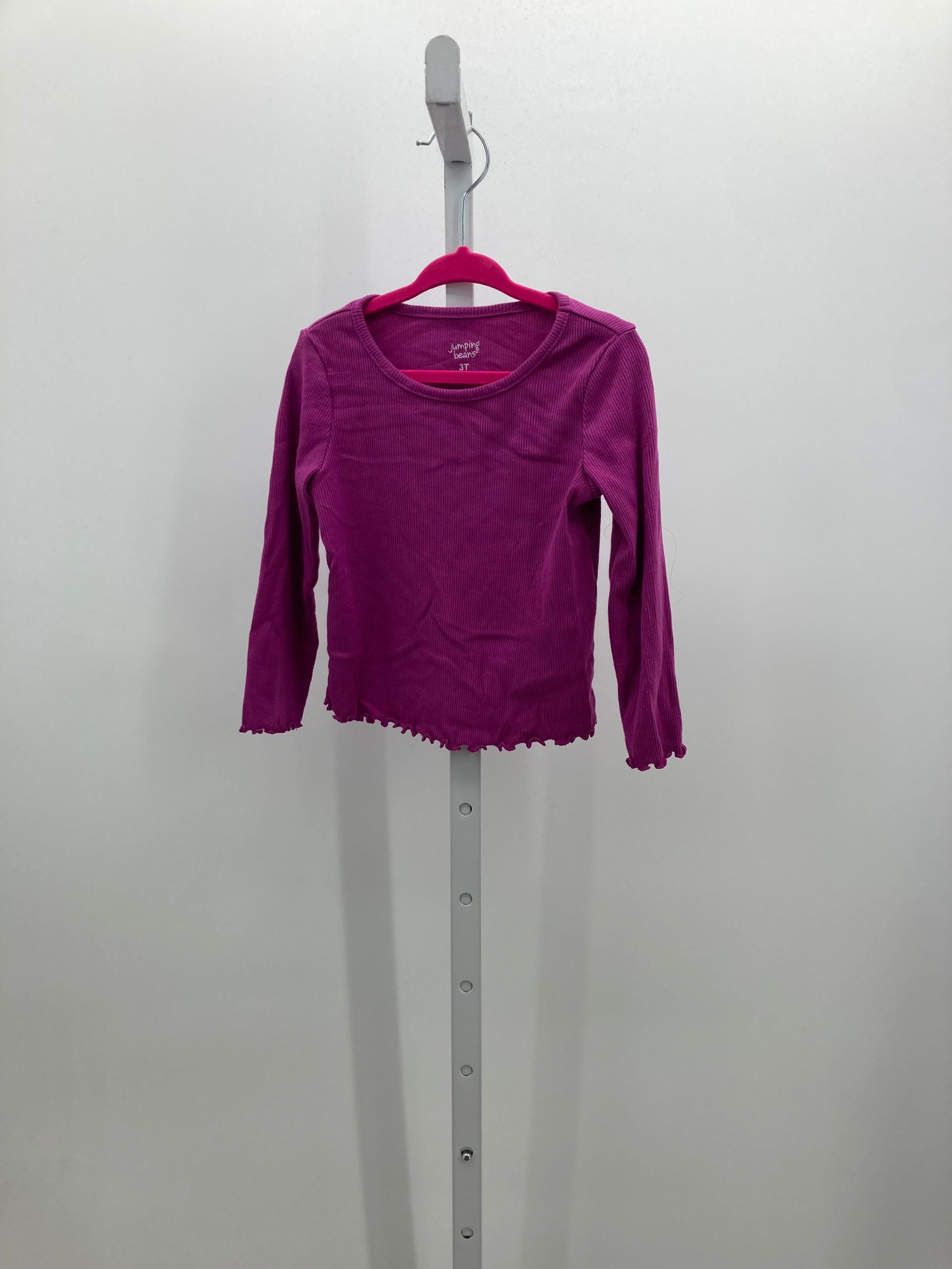 Jumping Beans Size 3T Girls Long Sleeve Shirt