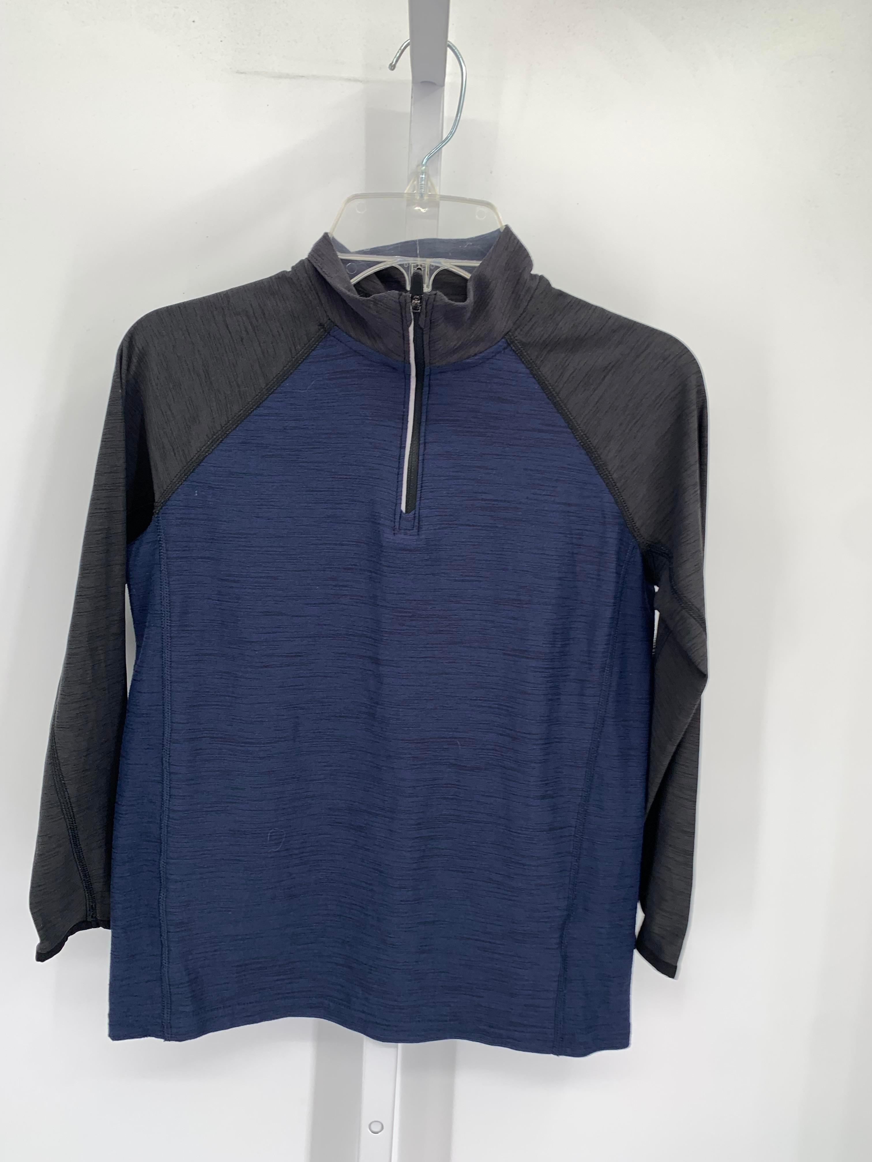 PARTIAL ZIP KNIT