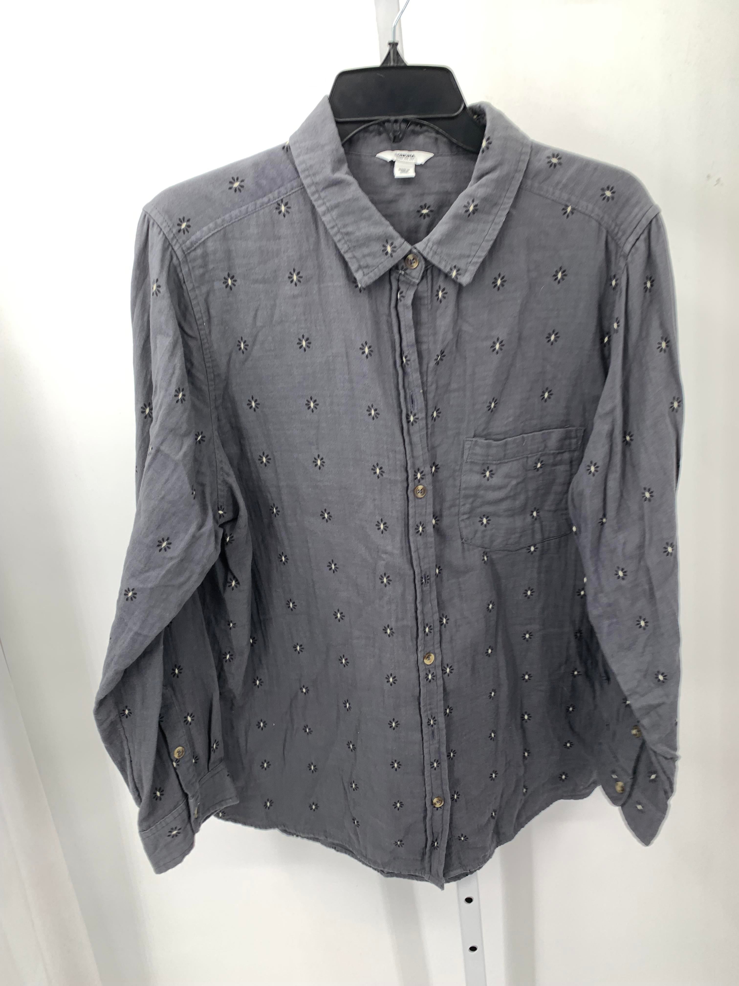 Sonoma Size XXL Misses Long Sleeve Shirt