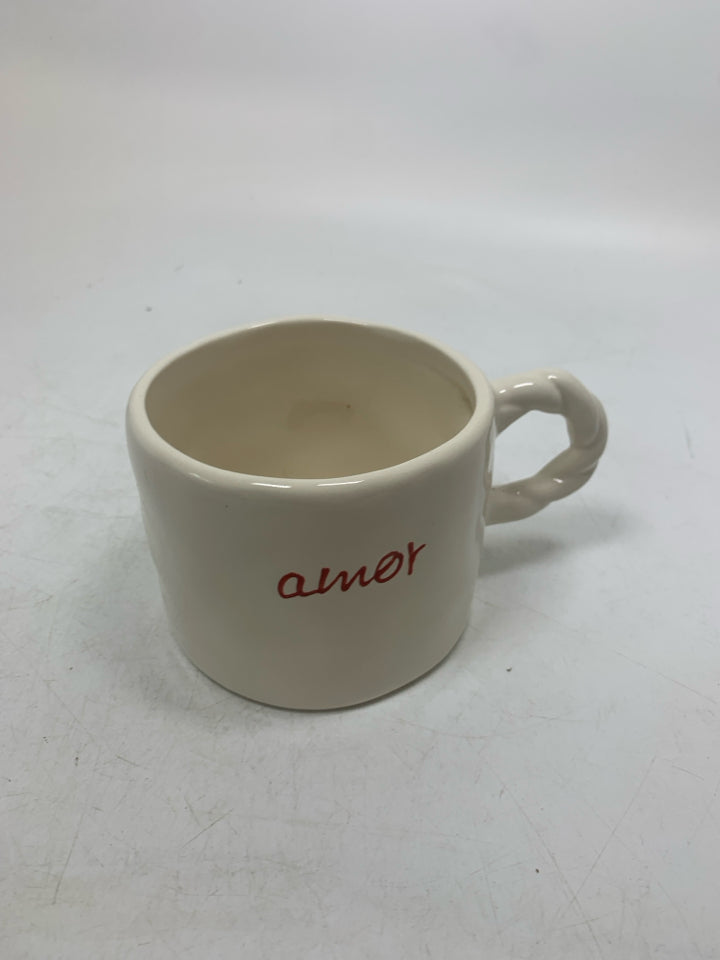 AMOR SHORT MUG.