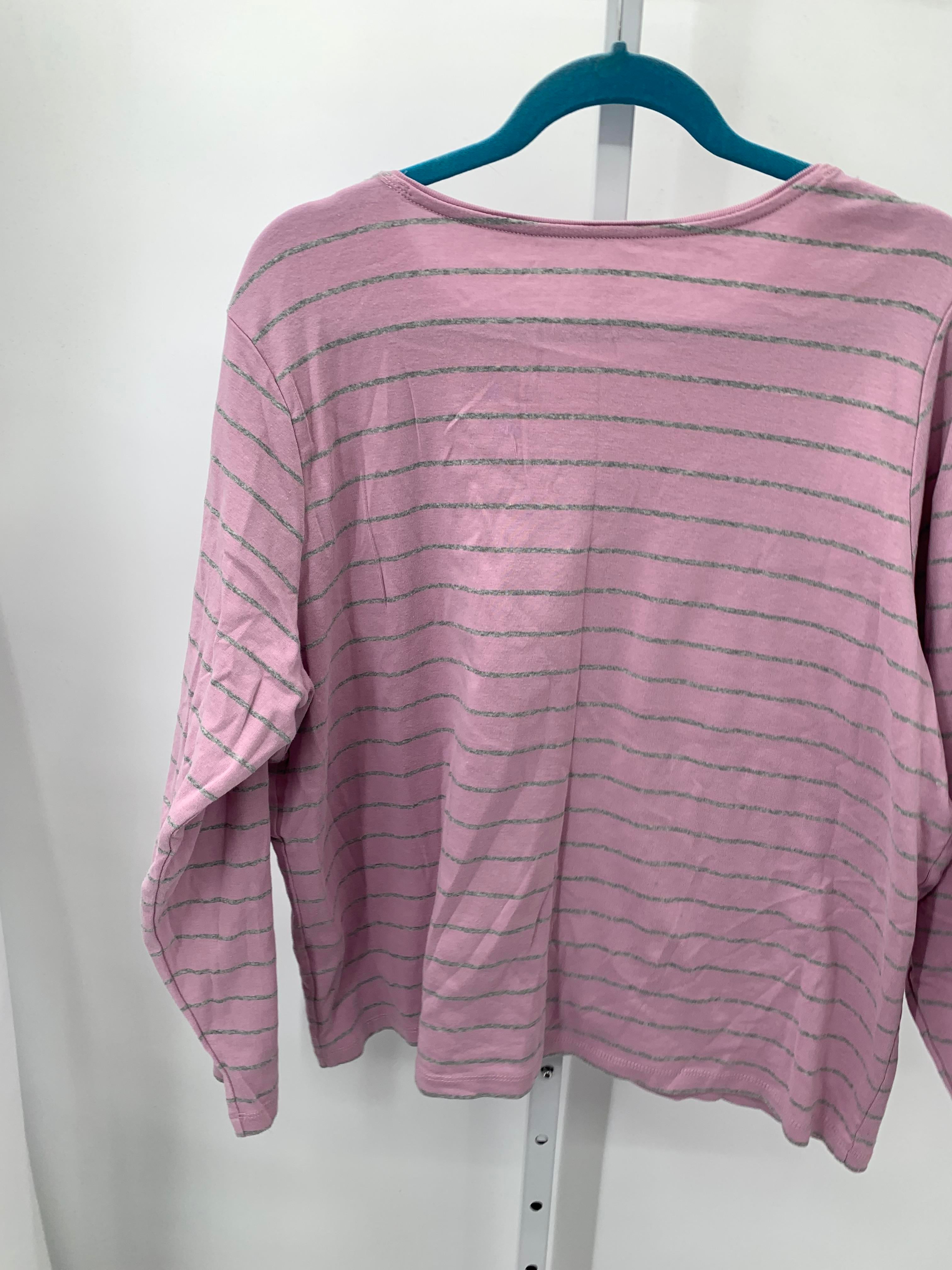 CJ Banks Size 2X Womens Long Sleeve Shirt