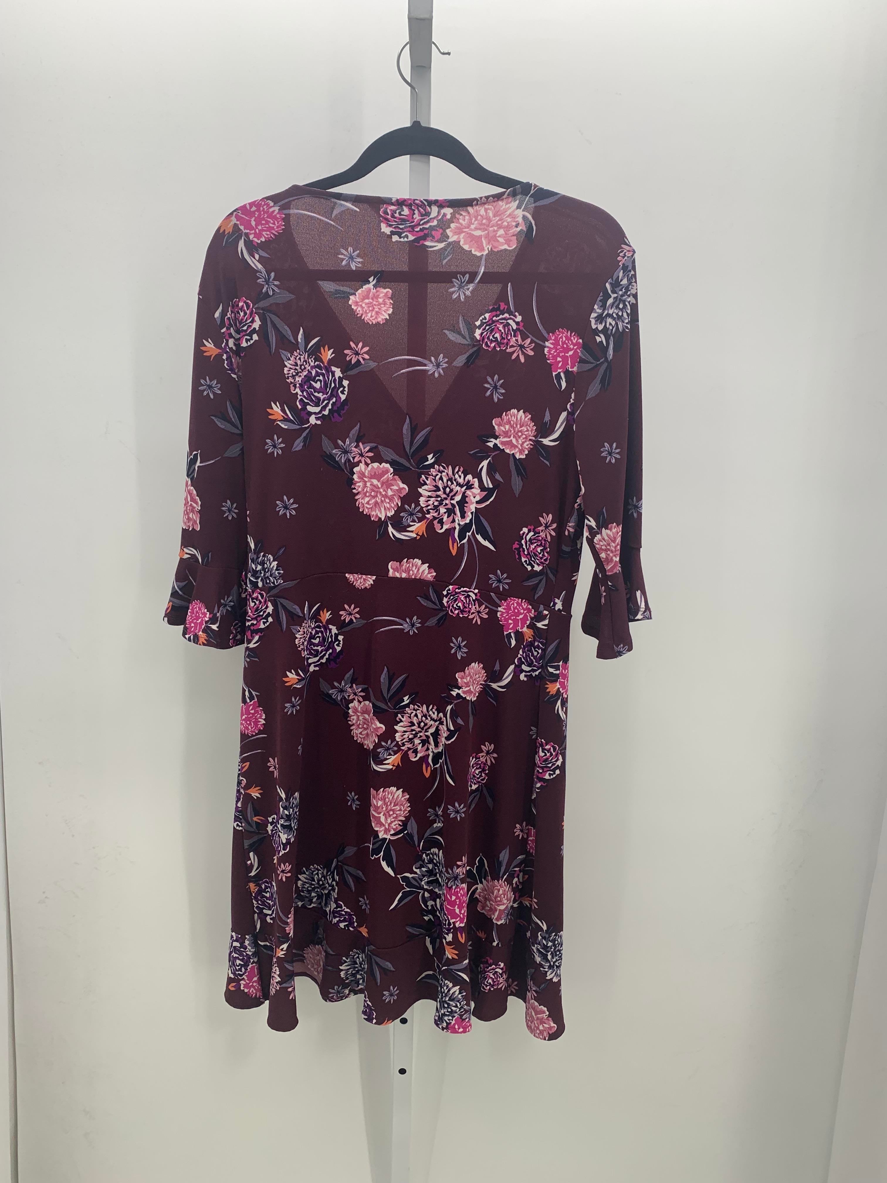 Candies Size Large Juniors Long Sleeve Dress