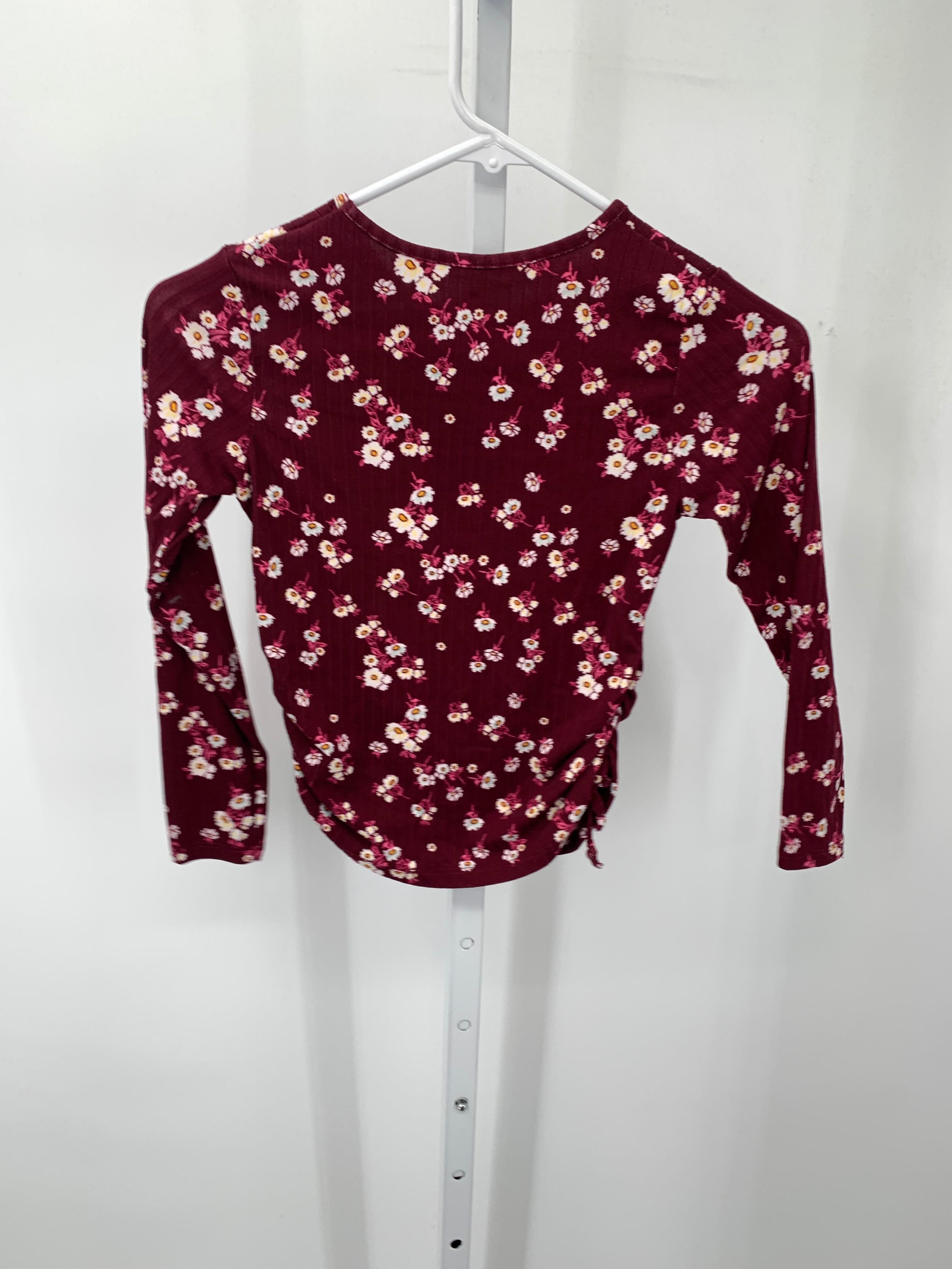 One Step Up Size 7-8 Girls Long Sleeve Shirt