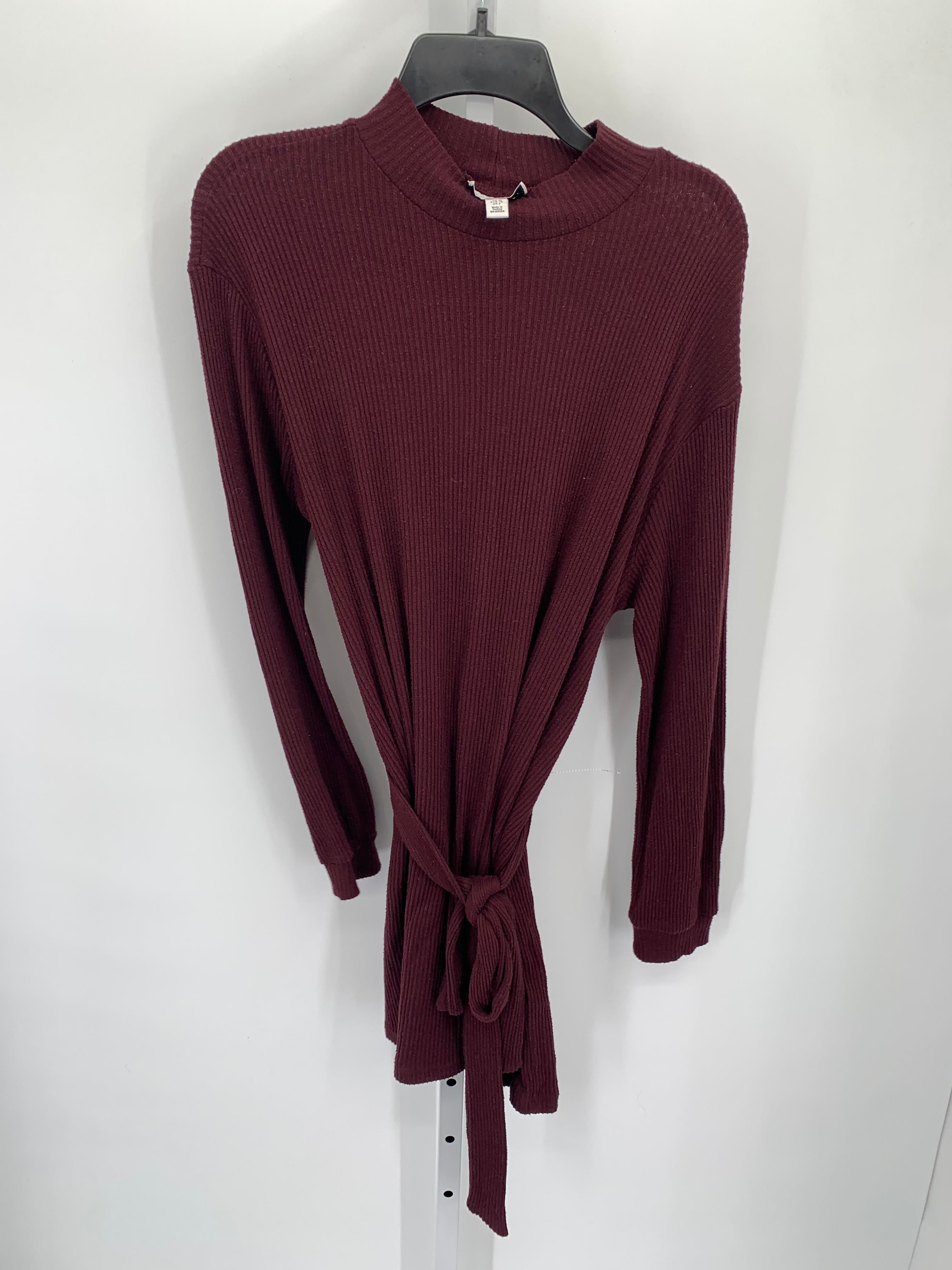 Topshop Size 6 Misses Long Sleeve Dress