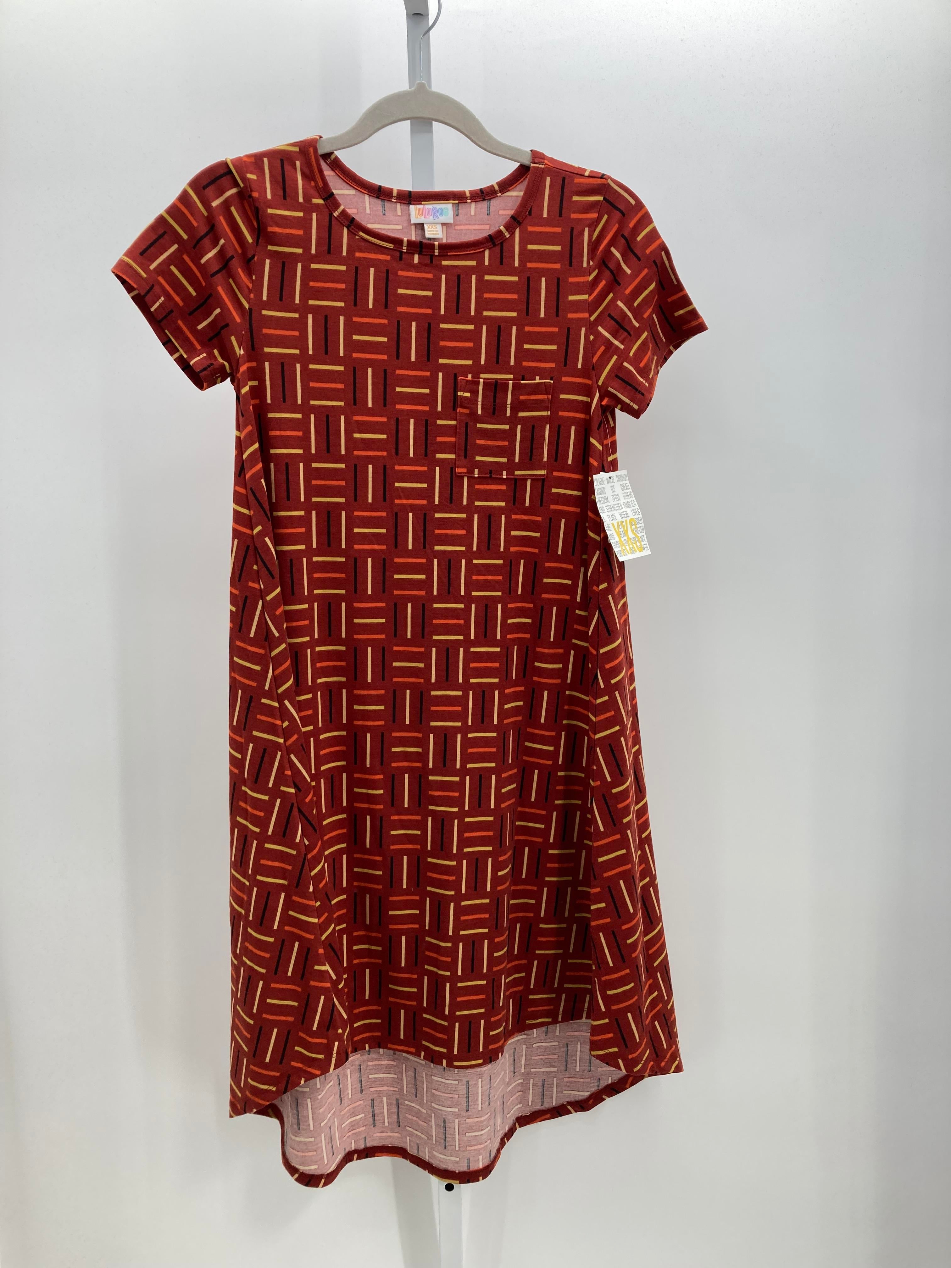 Lularoe Size XX Small Misses Short Sleeve Dress