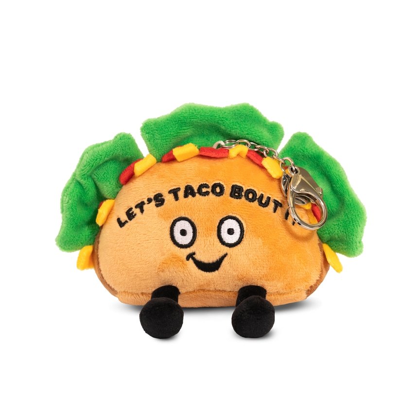 New Taco Plush Bag Charm