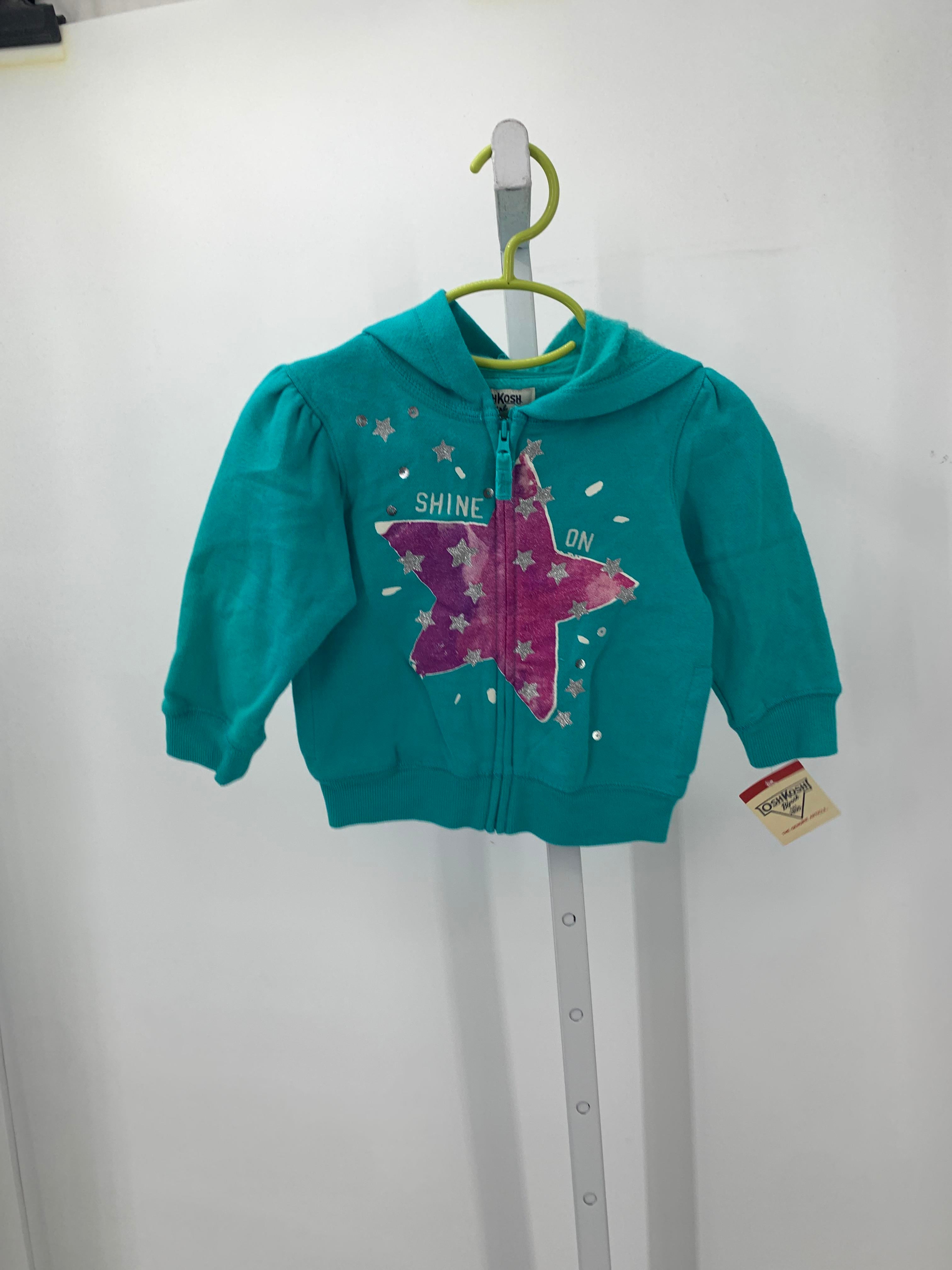 Osh Kosh Size 18 Months Girls Sweat Jacket