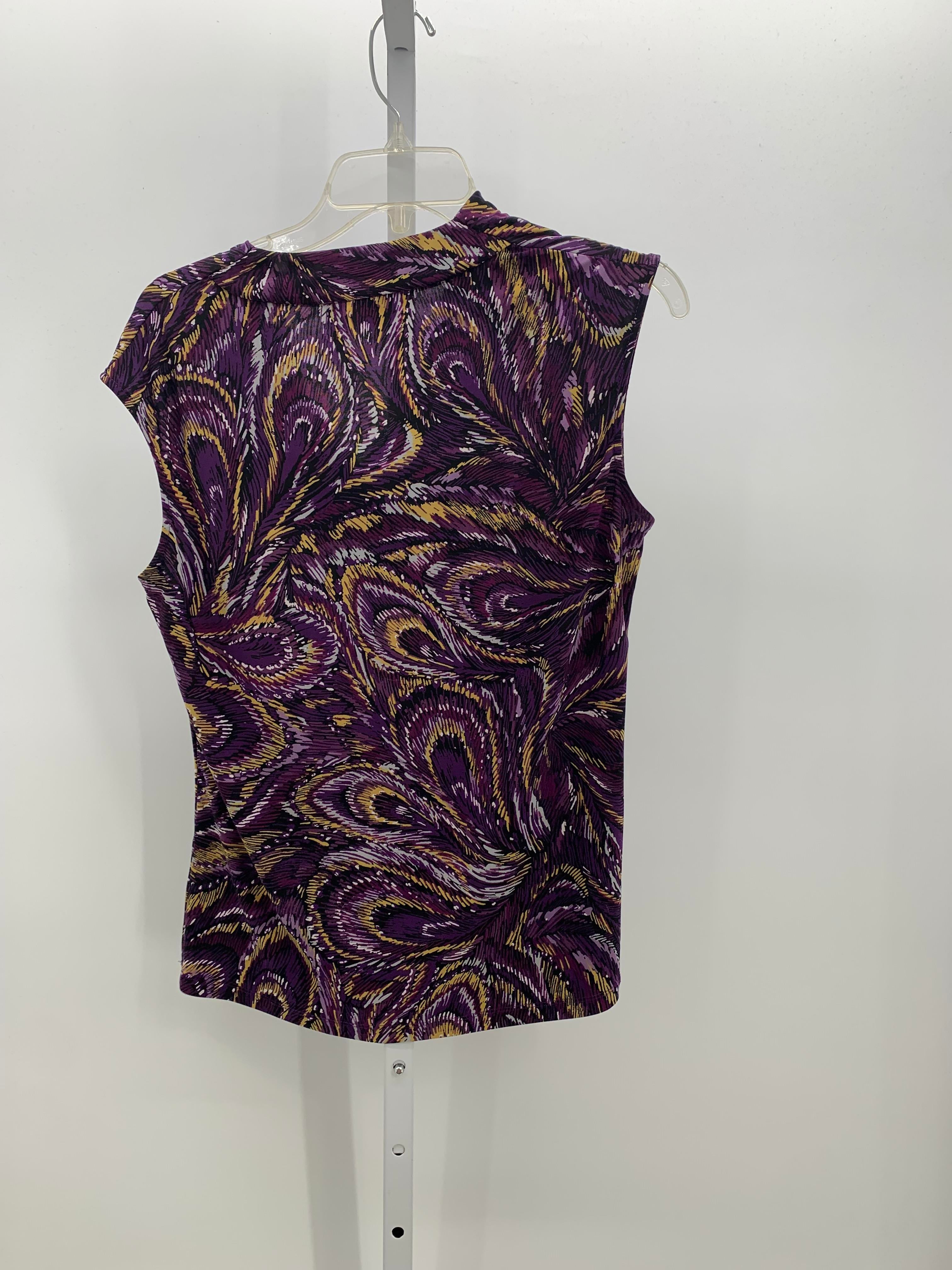 Evan-Picone Size Medium Misses Sleeveless Shirt