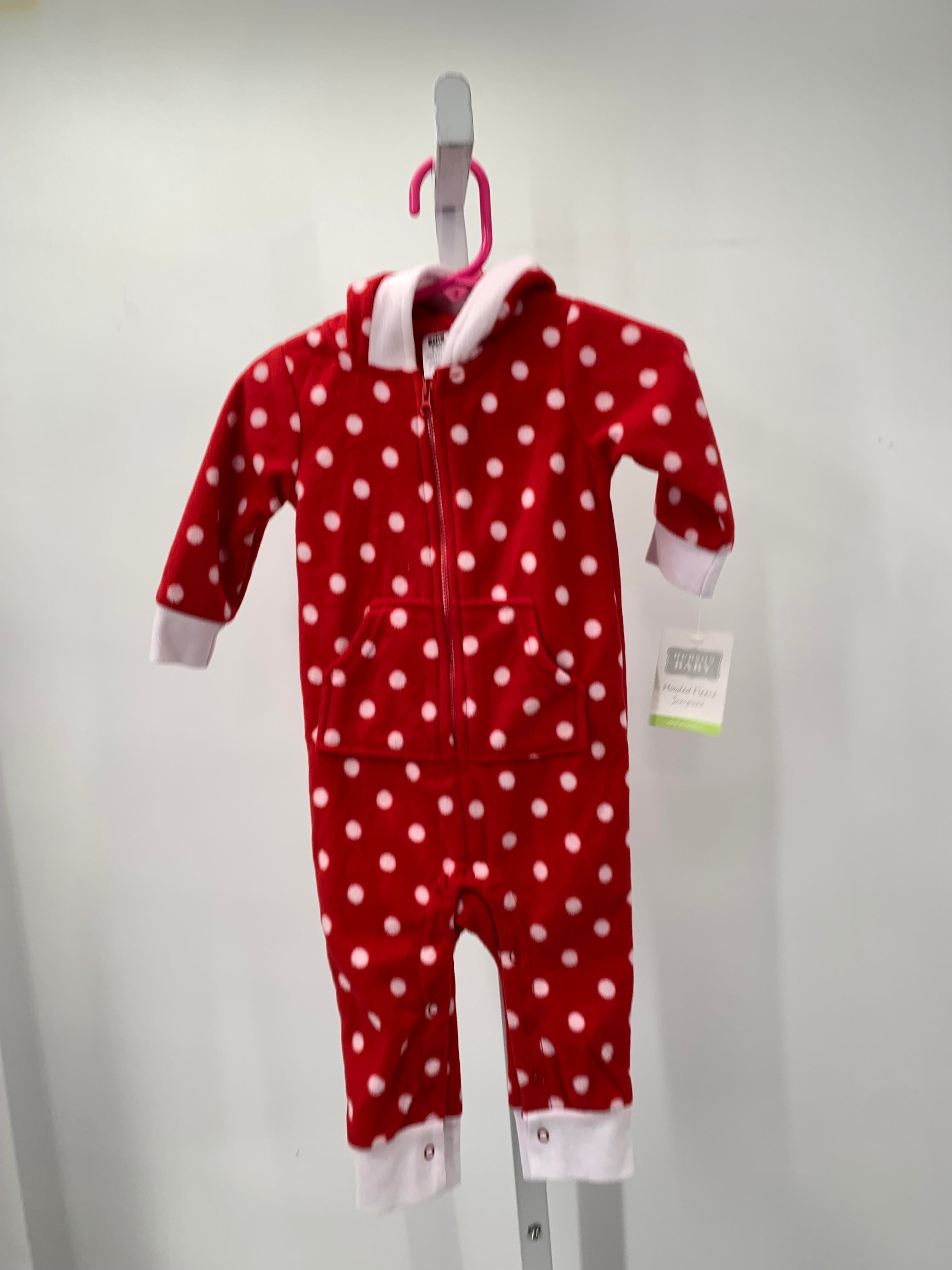 Hudson Baby Size 6-9 mon Girls Long Slv. Romper