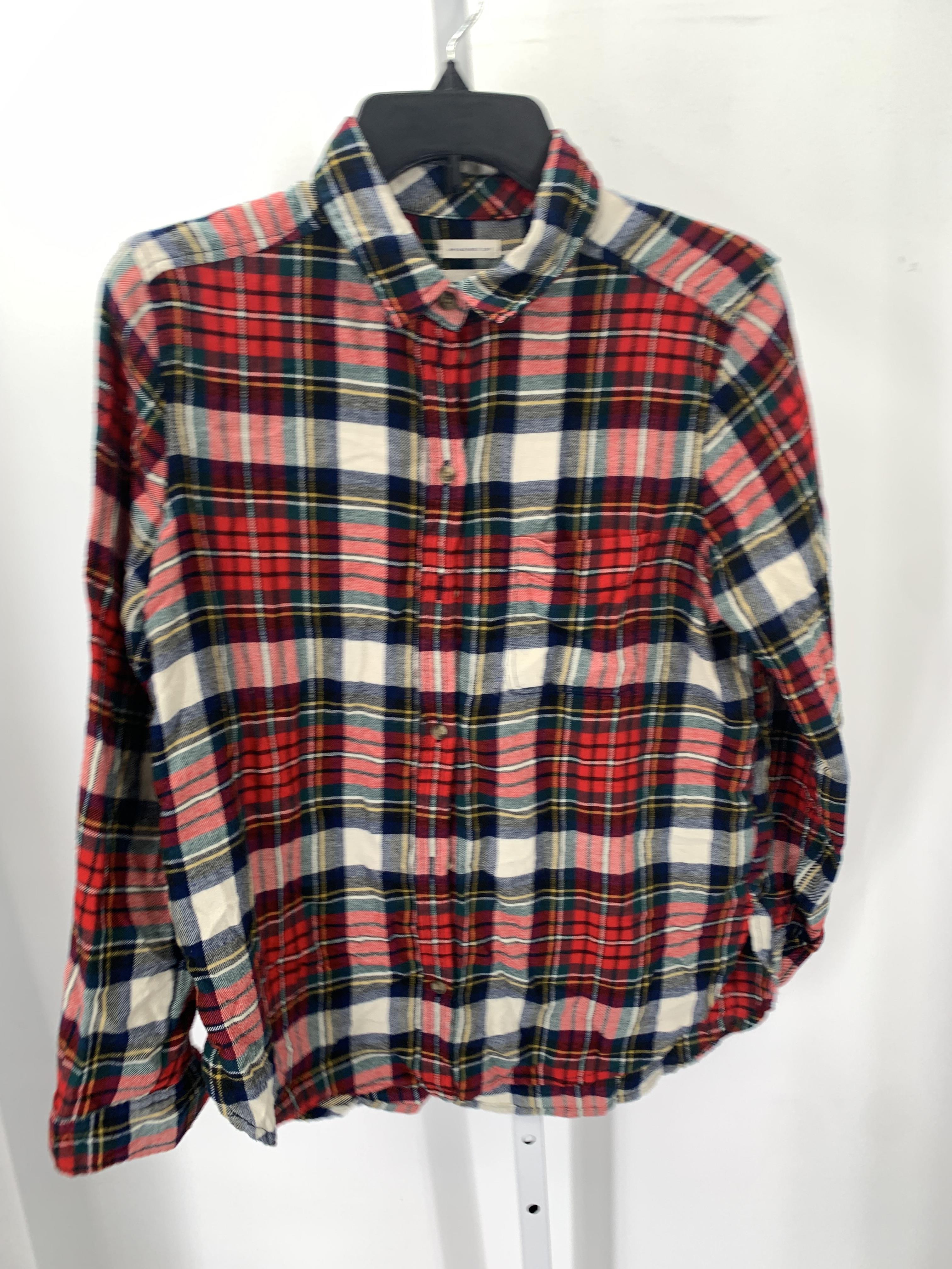 American Eagle Size Medium Juniors Long Sleeve Shirt