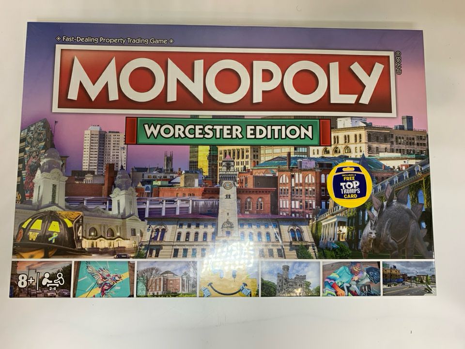 NIB WORCESTER MONOPOLY.