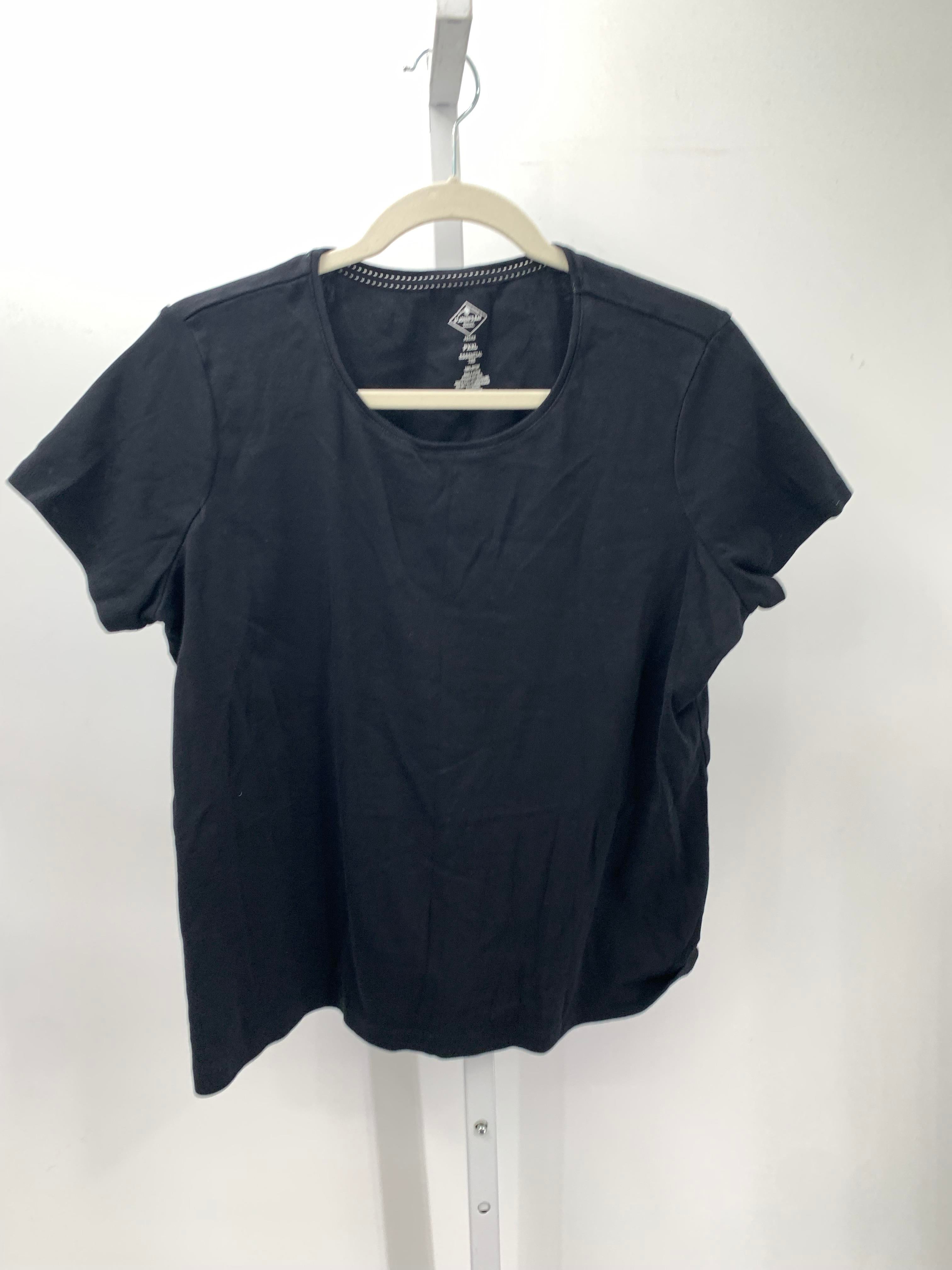 St. Johns Bay Size XX Large Petite Petite Short Sleeve Shirt