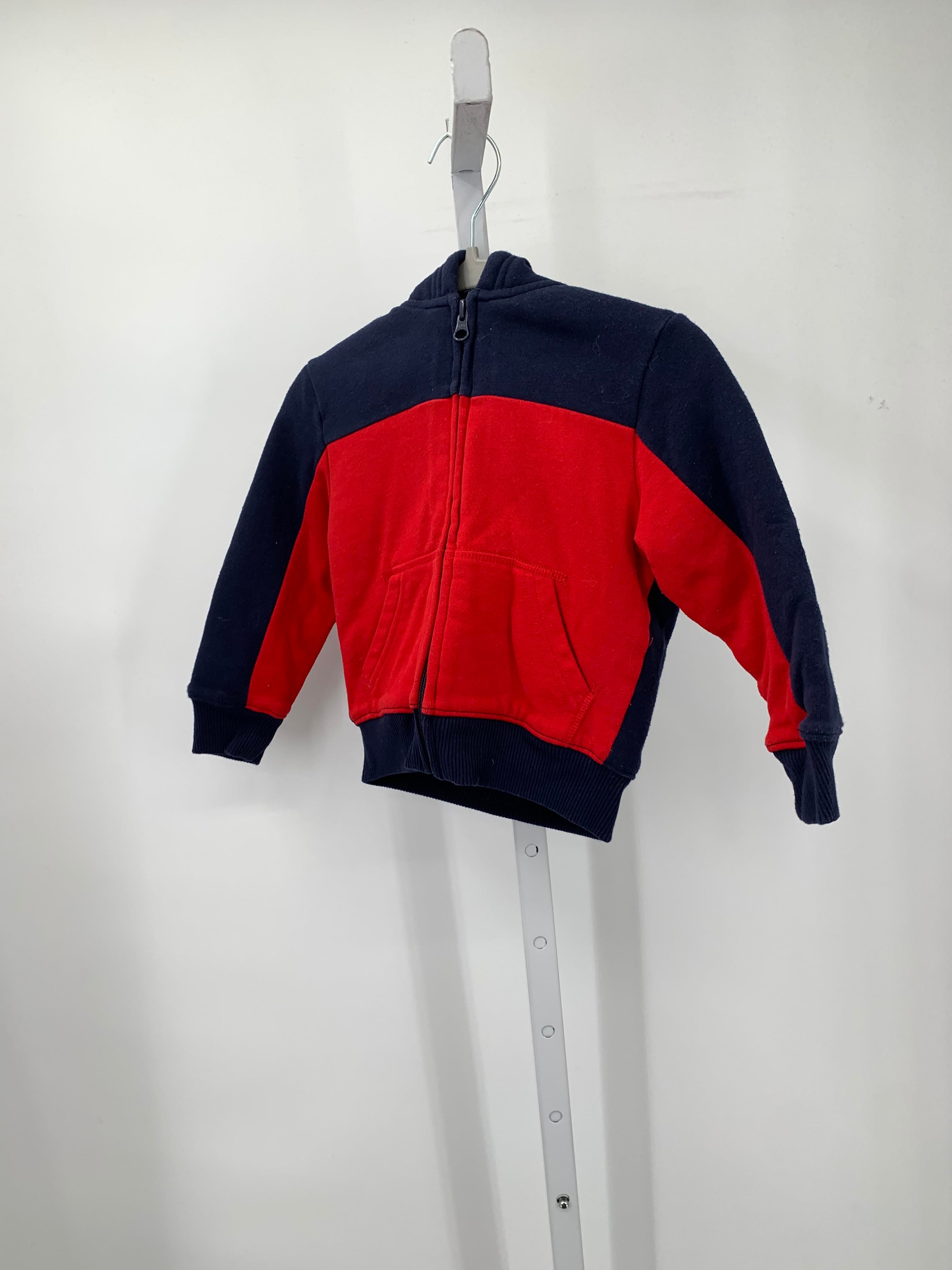 RED HOODED SHERPA LINED