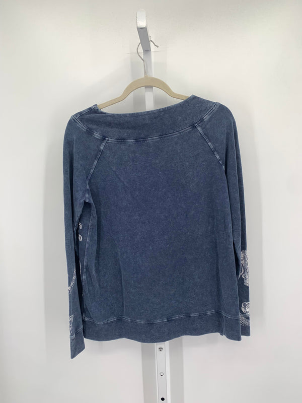 Chico's Size X Small Misses Long Sleeve Shirt