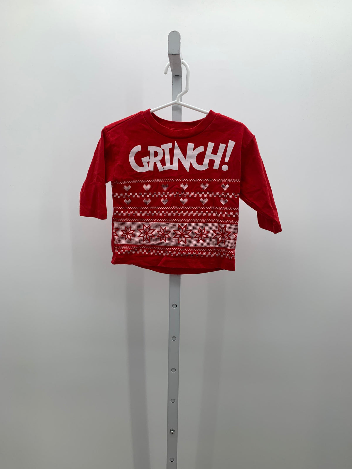 LONG SLV GRINCH SNOWFLAKES