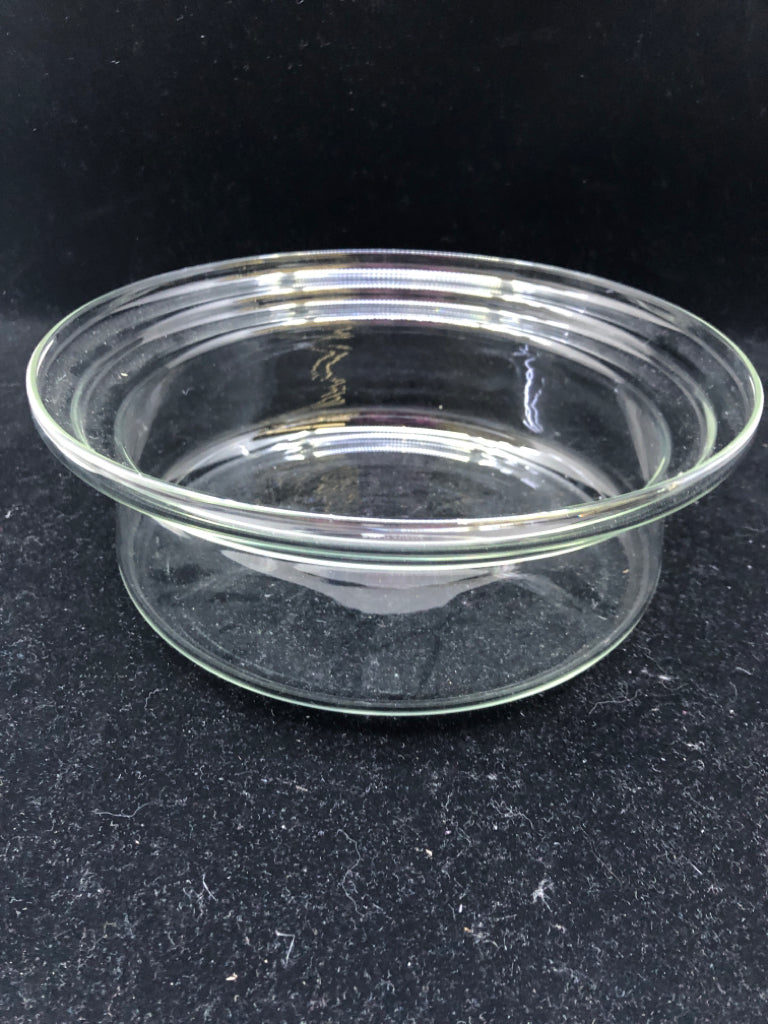2 GLASS DELICATE NESTING BOWLS- JENAER GLASS.