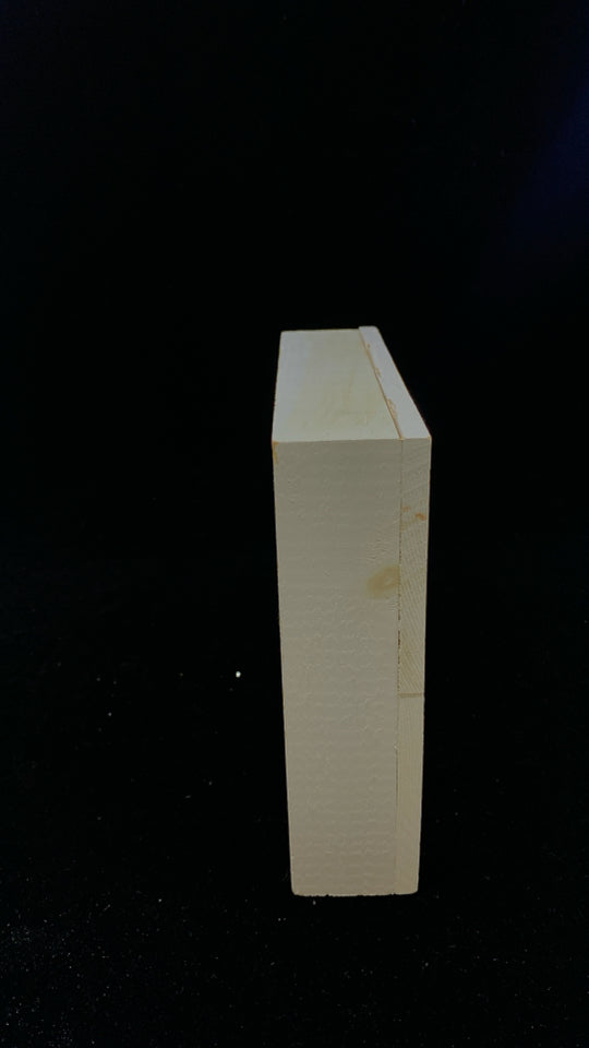 LETS GET COZY WOOD BLOCK SIGN.