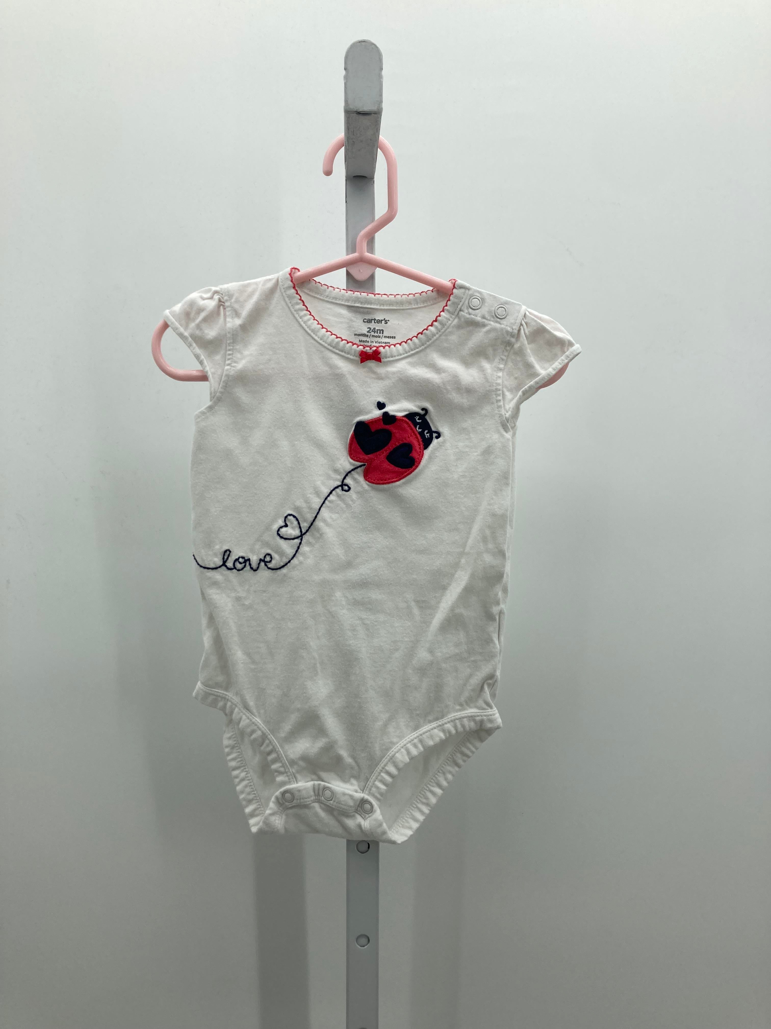 Carters Size 24 Months Girls Short Sleeve Shirt