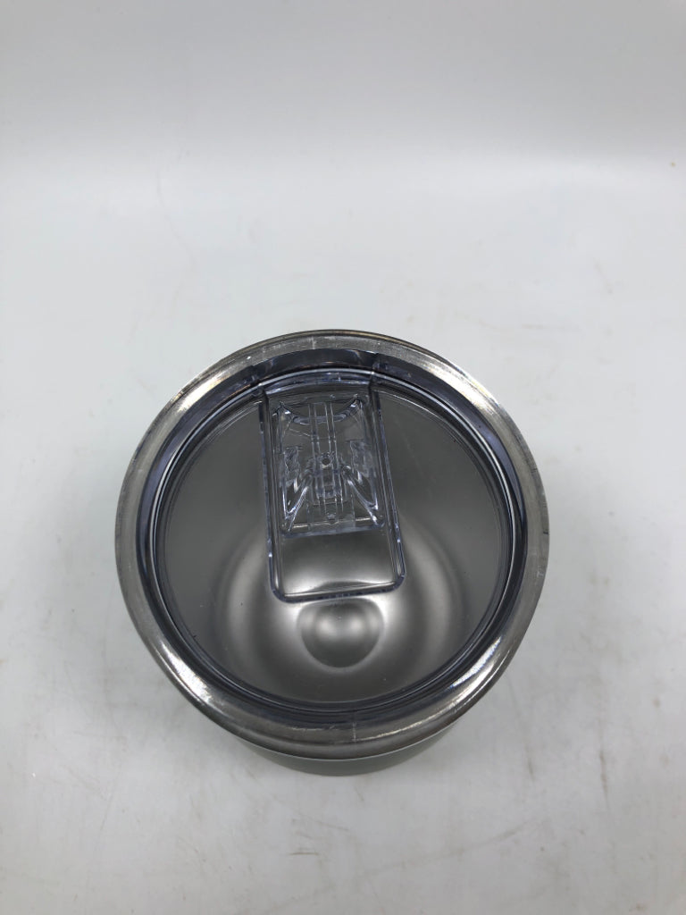 STAINLESS STEEL DRINKING CUP.
