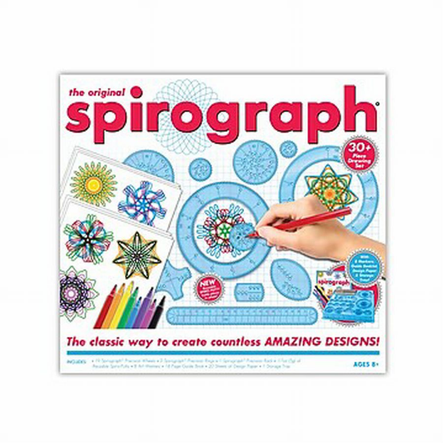 The Original Spirograph Kit with Markers  Art & Craft Kits for Kids Ages 8 and u