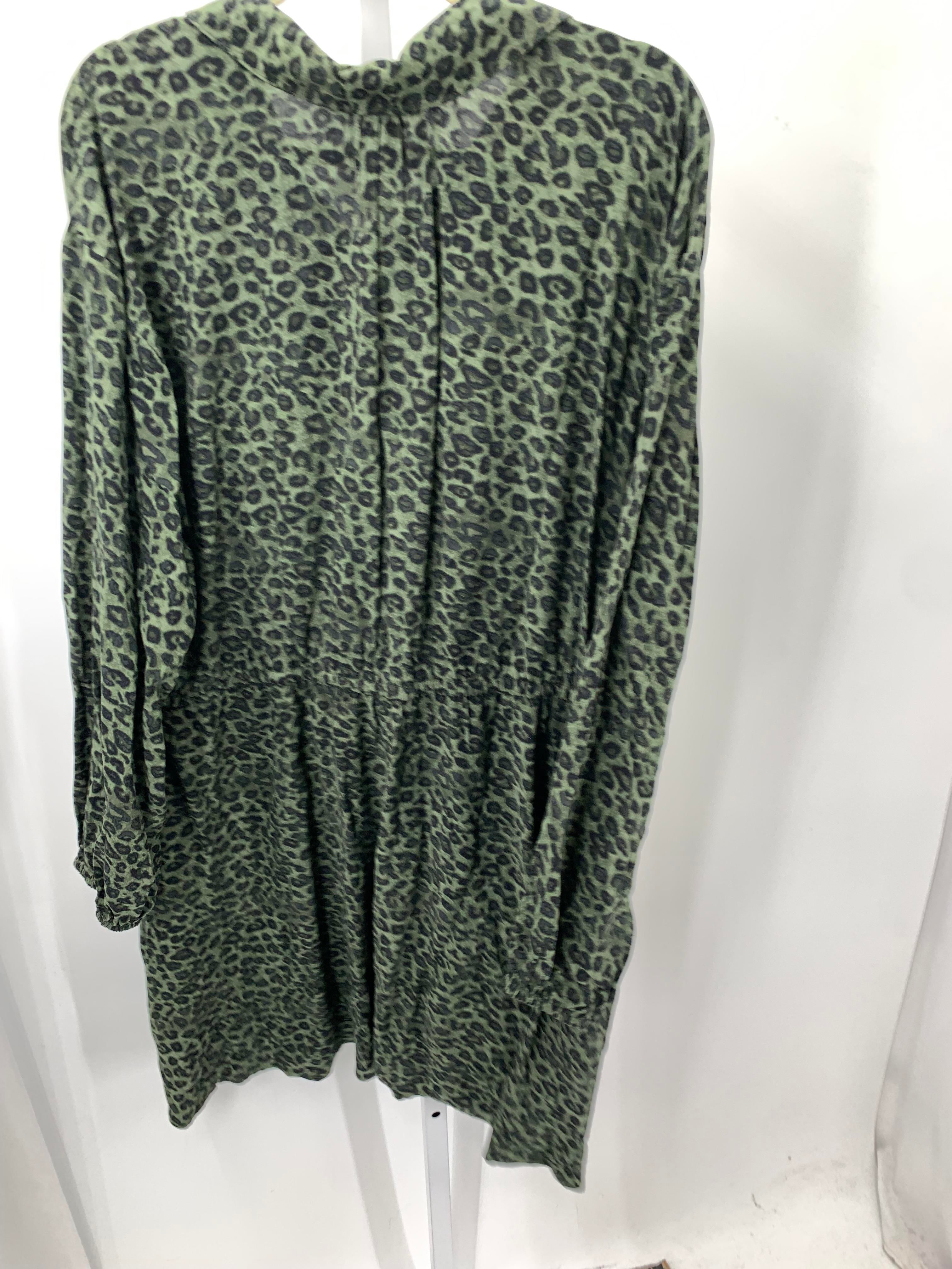 Time and Tru Size 1X Womens Long Sleeve Dress