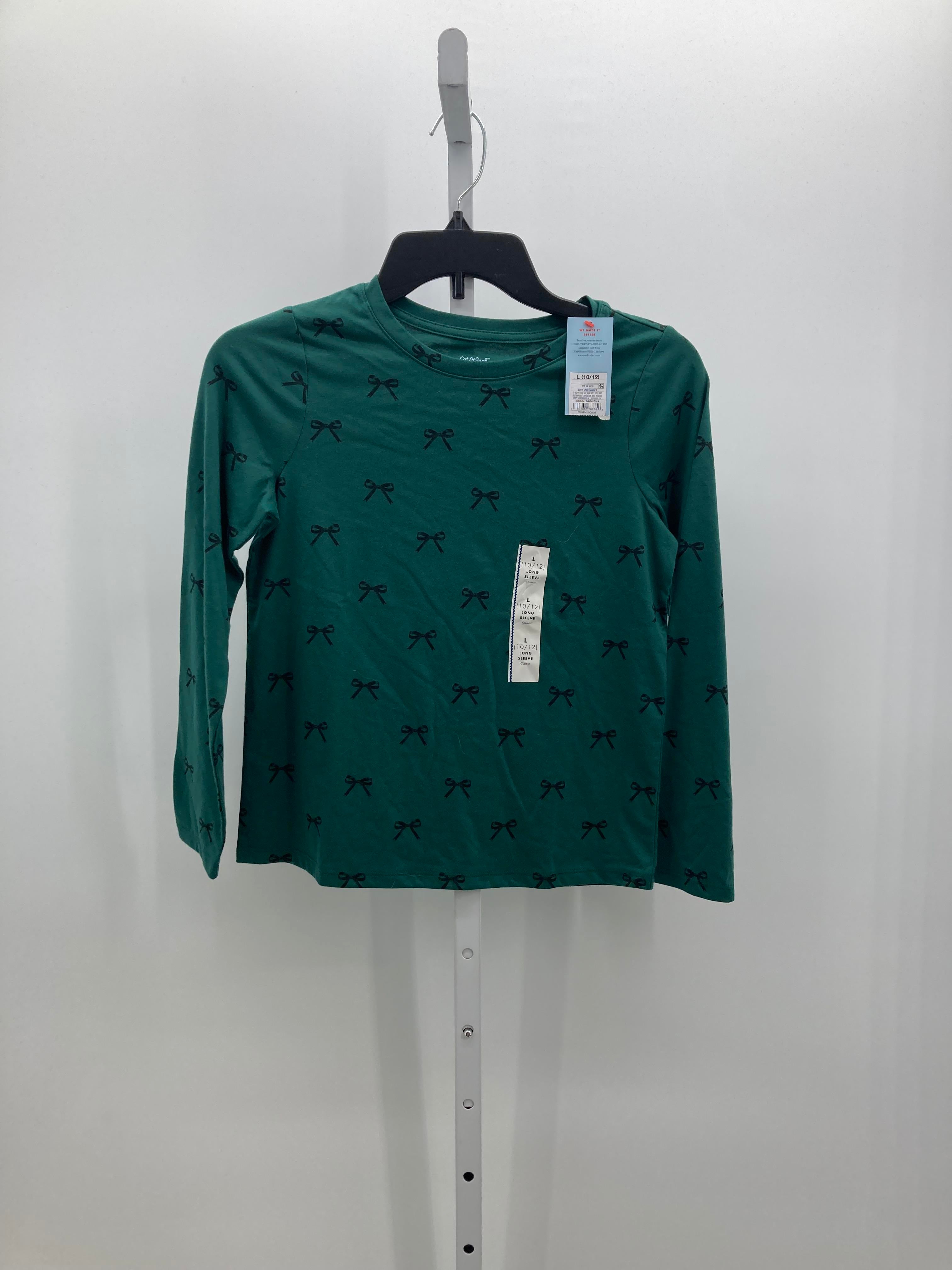 Cat & Jack Size 10-12 Girls Long Sleeve Shirt