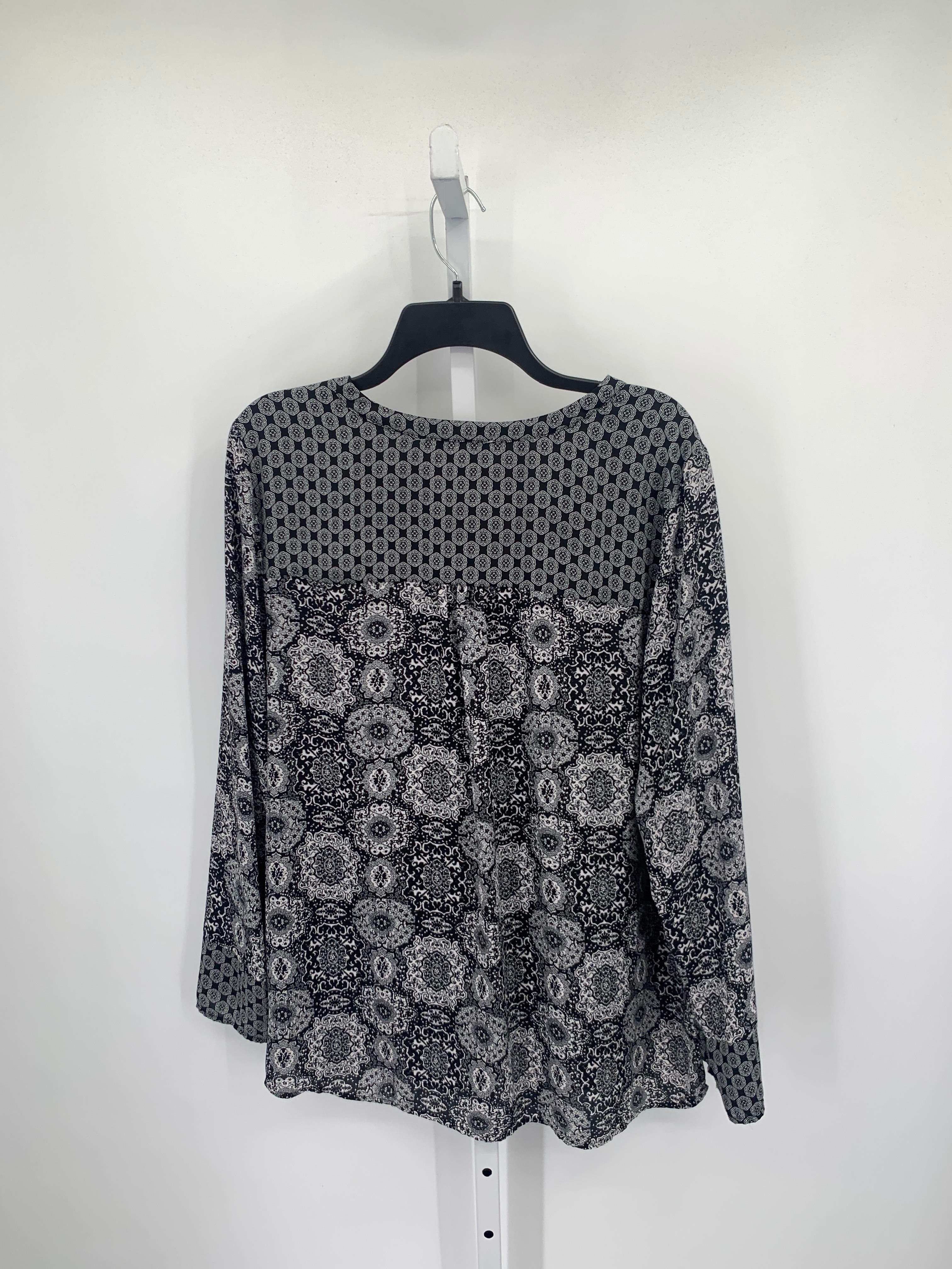 Size Extra Large Misses Long Sleeve Shirt