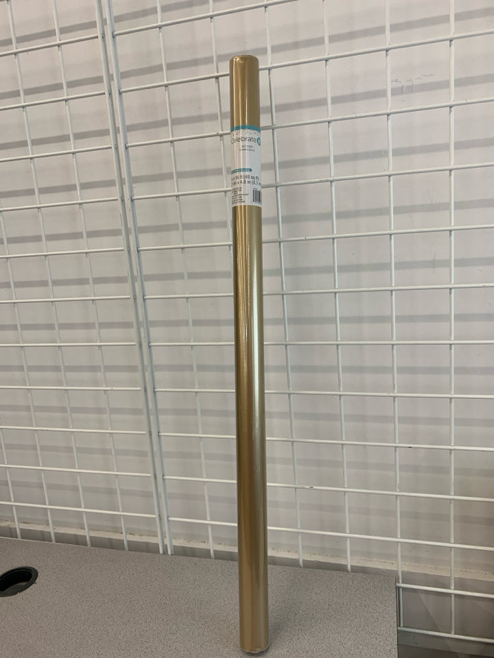 GOLD WRAPPING PAPER.