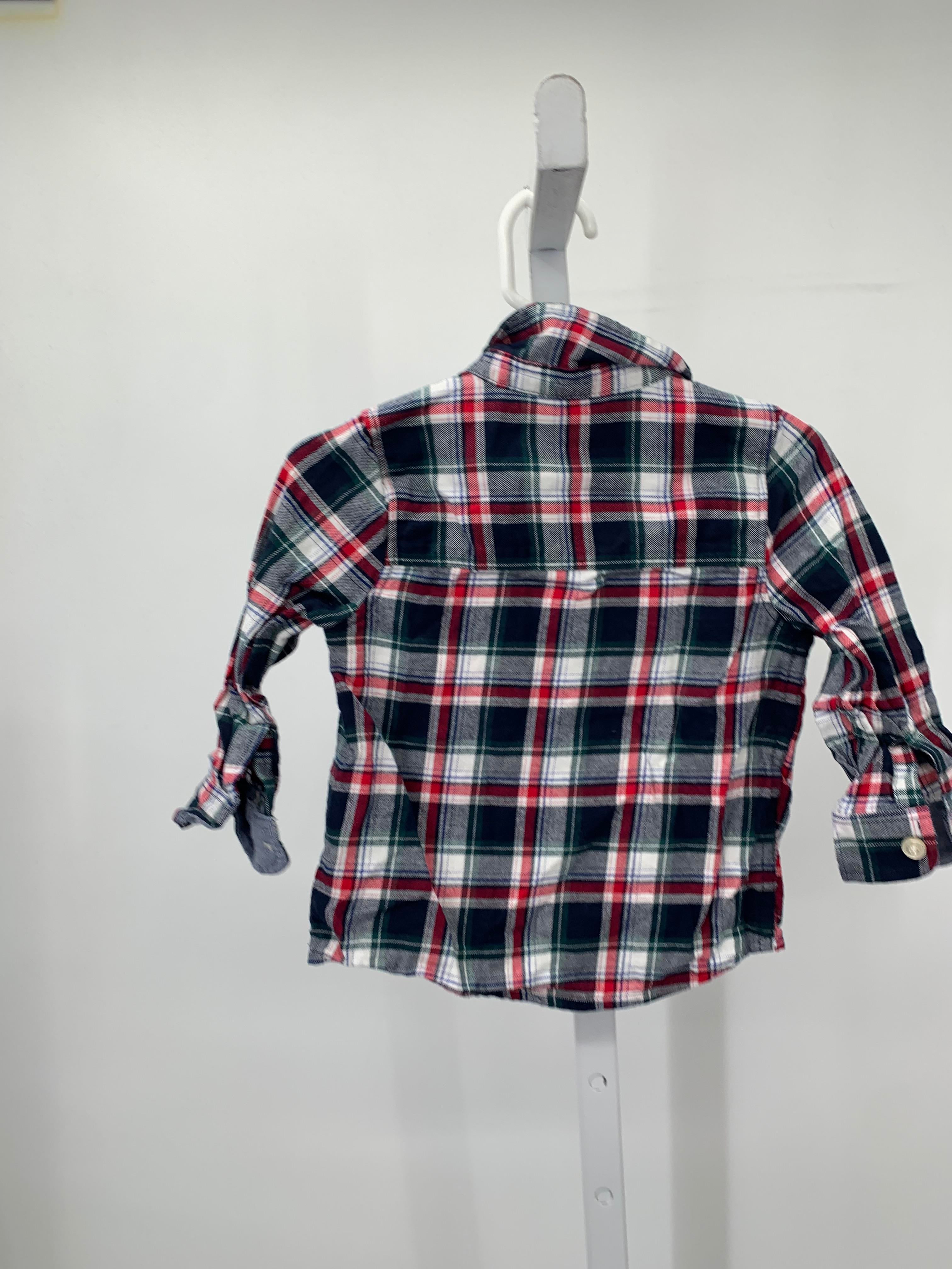 PLAID BTN DOWN