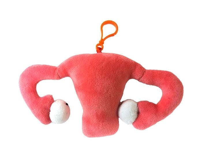 NEW GIANT Microbes Uterus Keychain