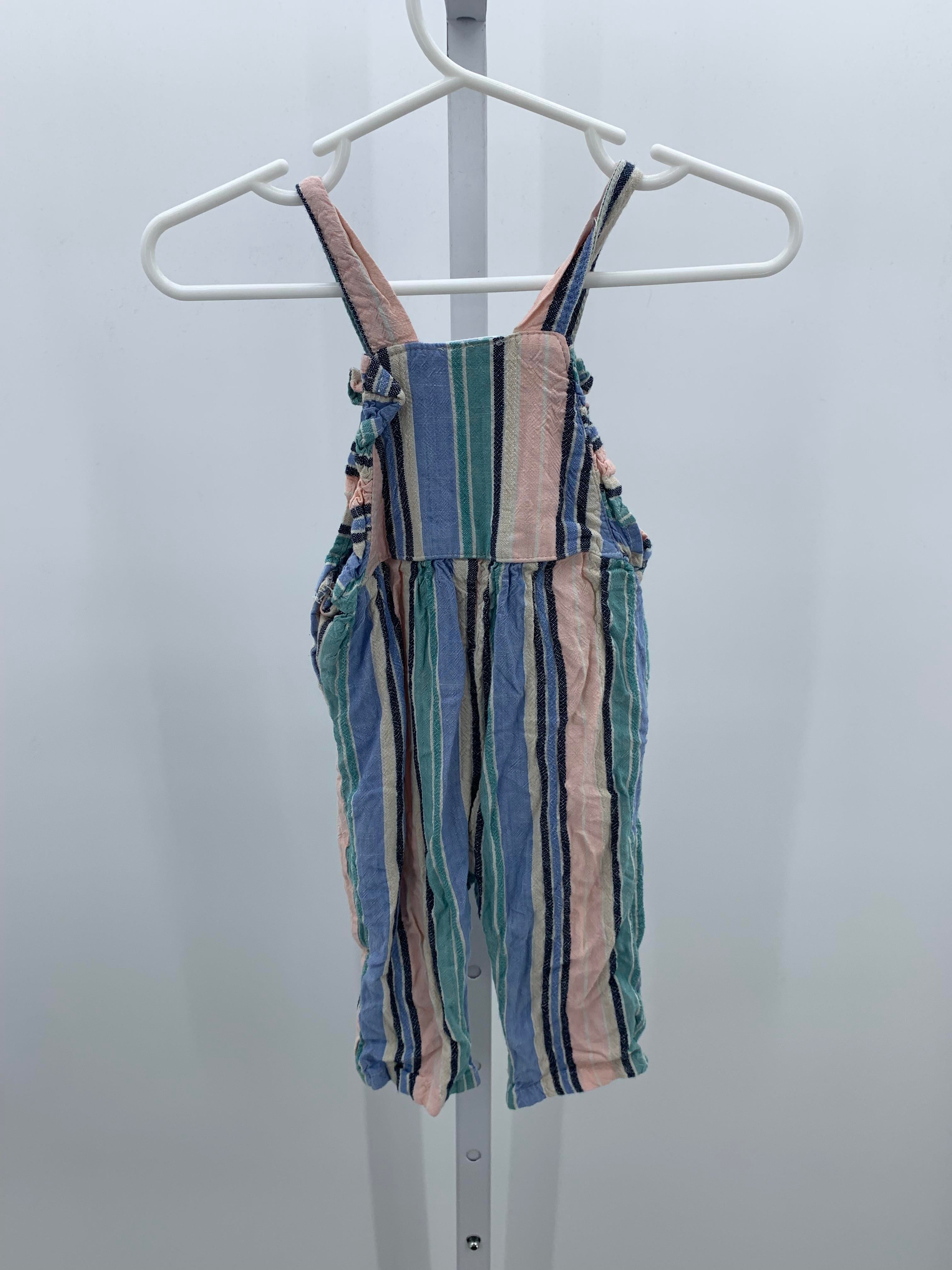 Wonder Nation Size 6-9 mon Girls Overalls