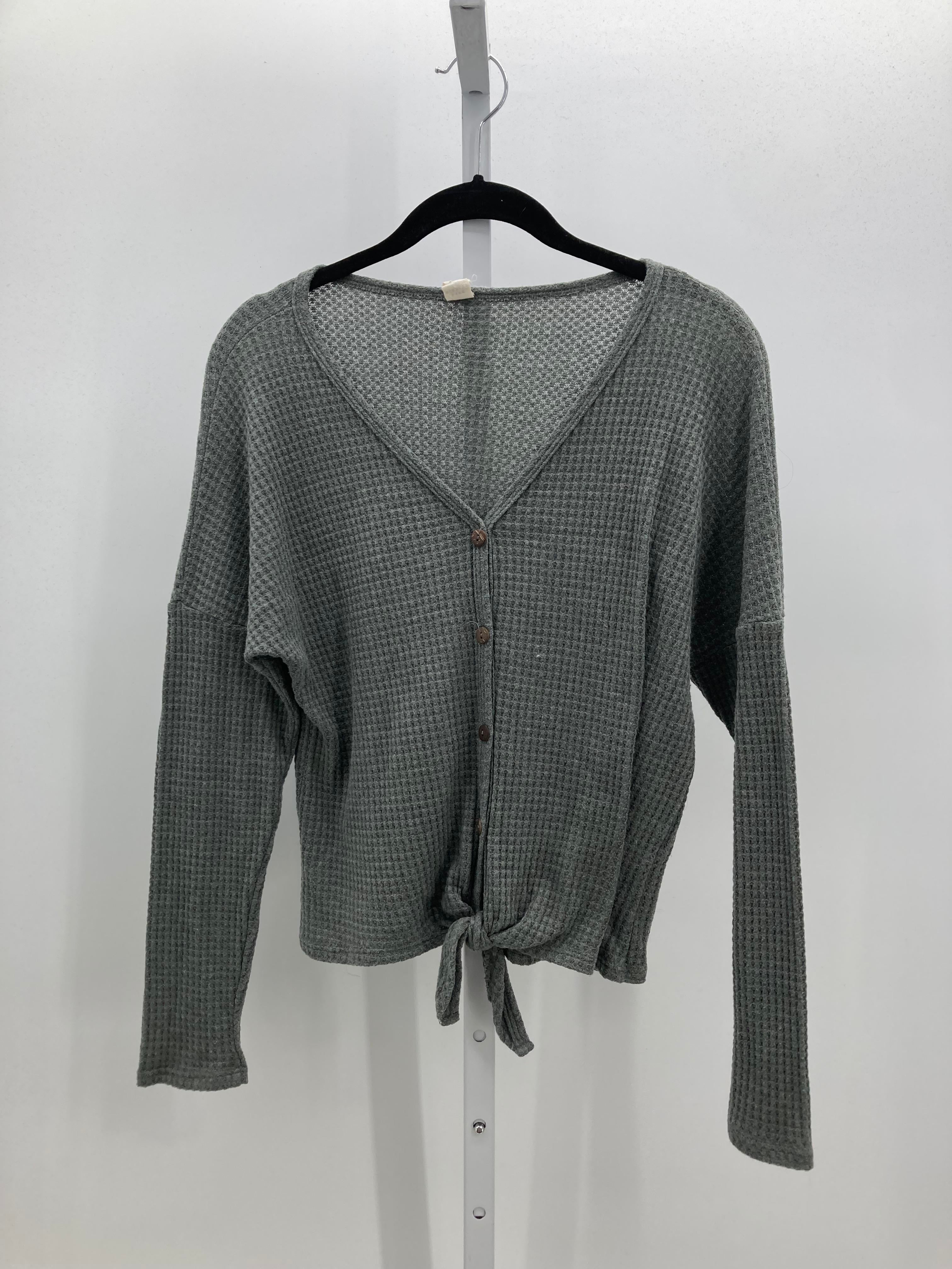 Size Small Juniors Long Sleeve Shirt
