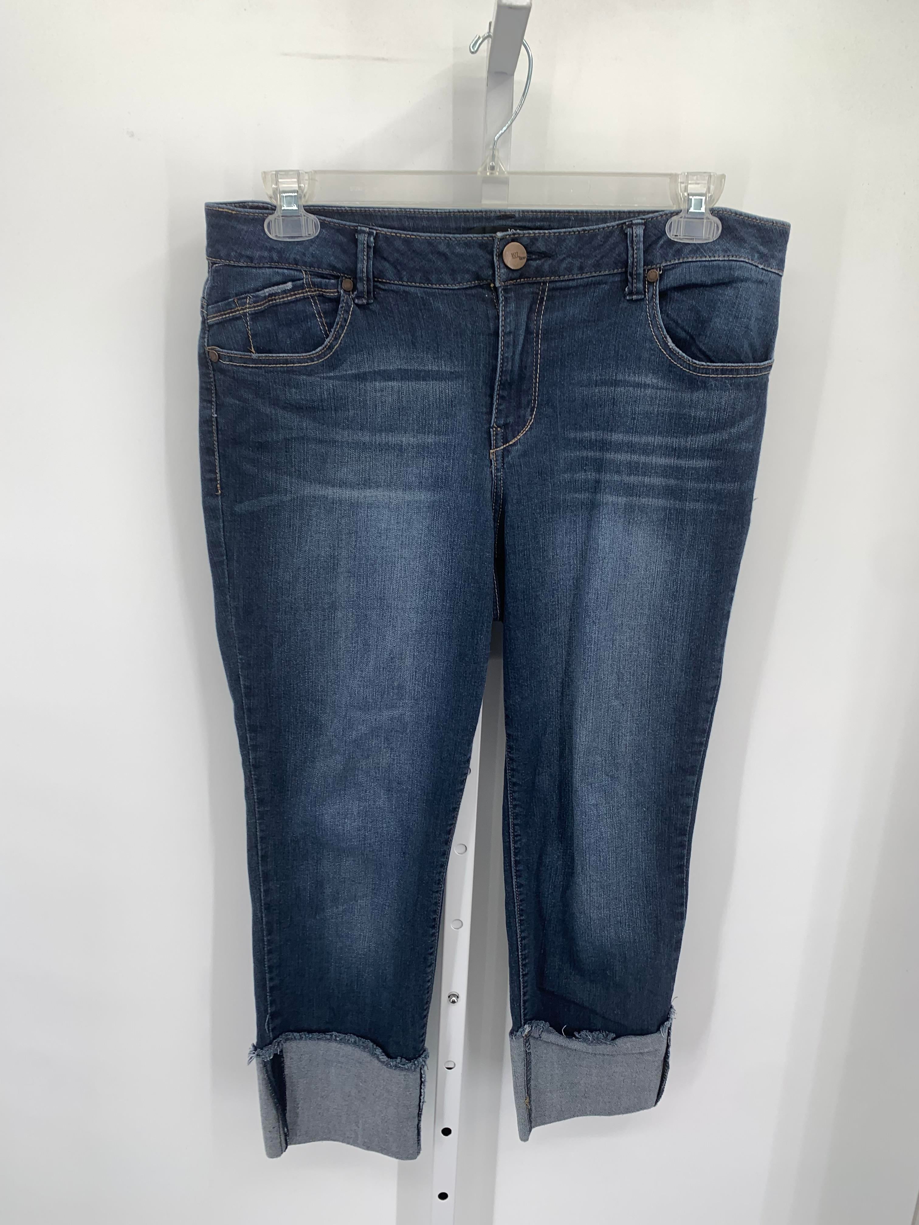 1822 Size 14 Misses Cropped Jeans