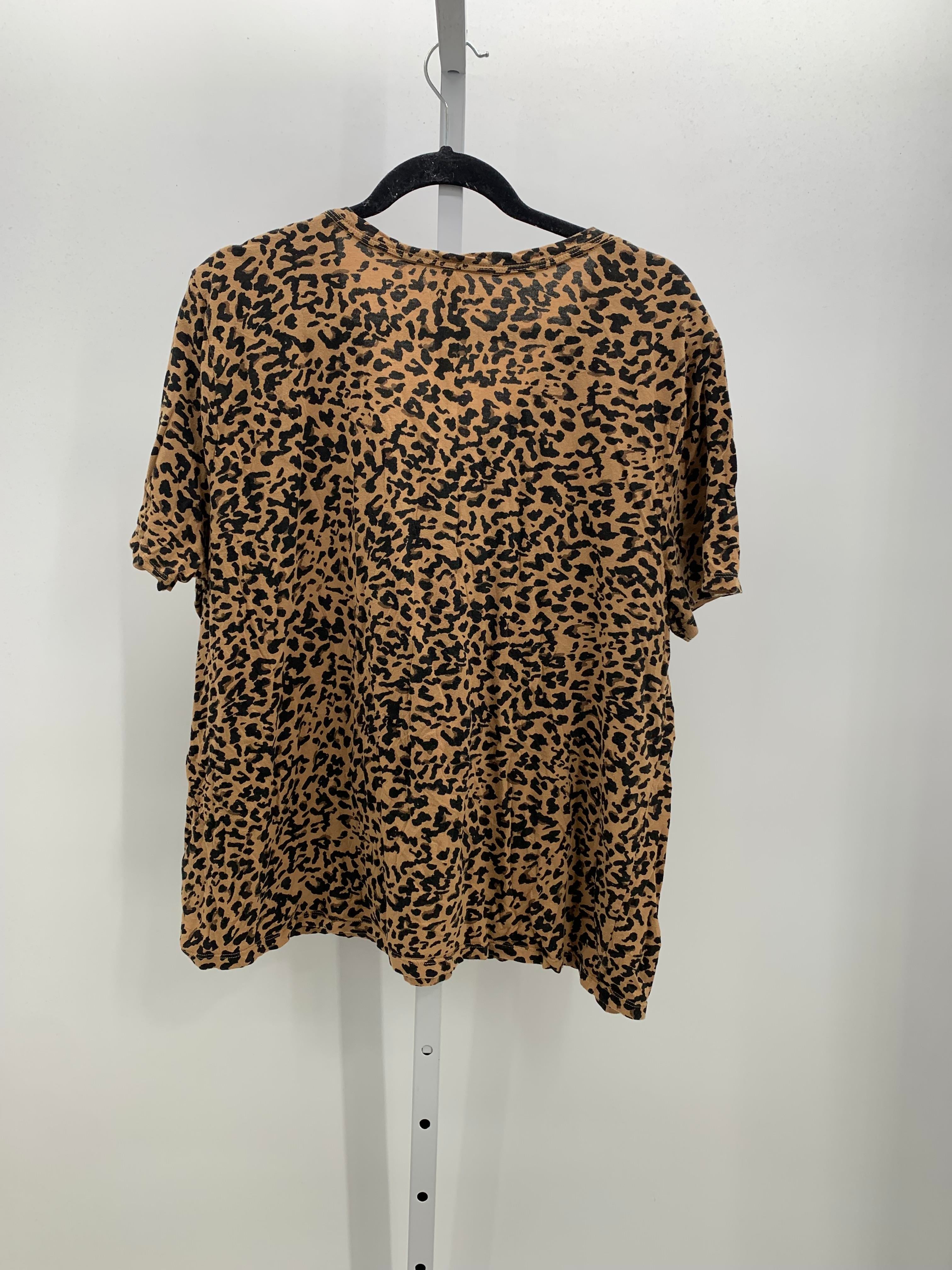 Ava & Viv Size 2X Womens Short Sleeve Shirt