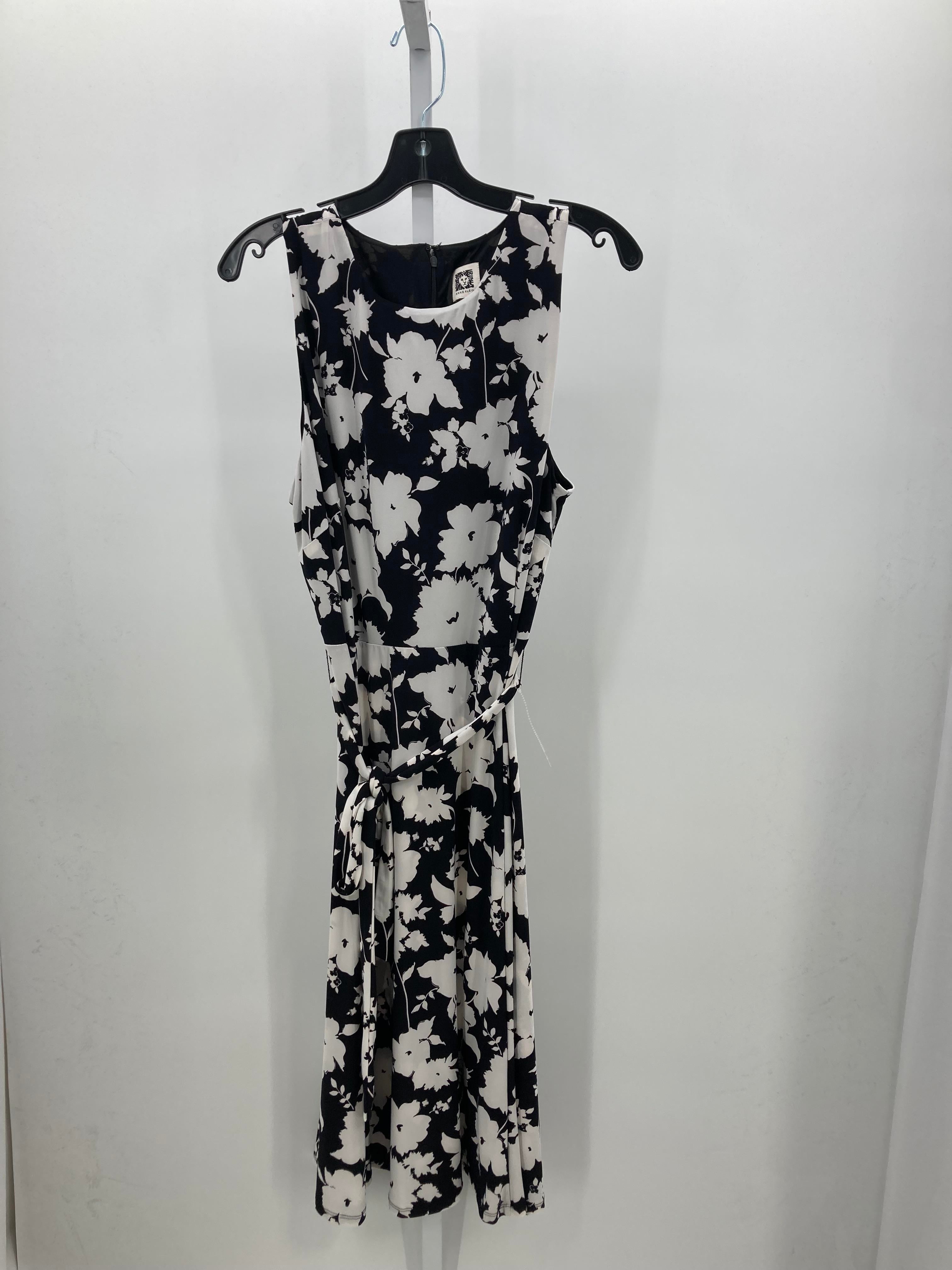 Anne Klein Size 14 Misses Sleeveless Dress