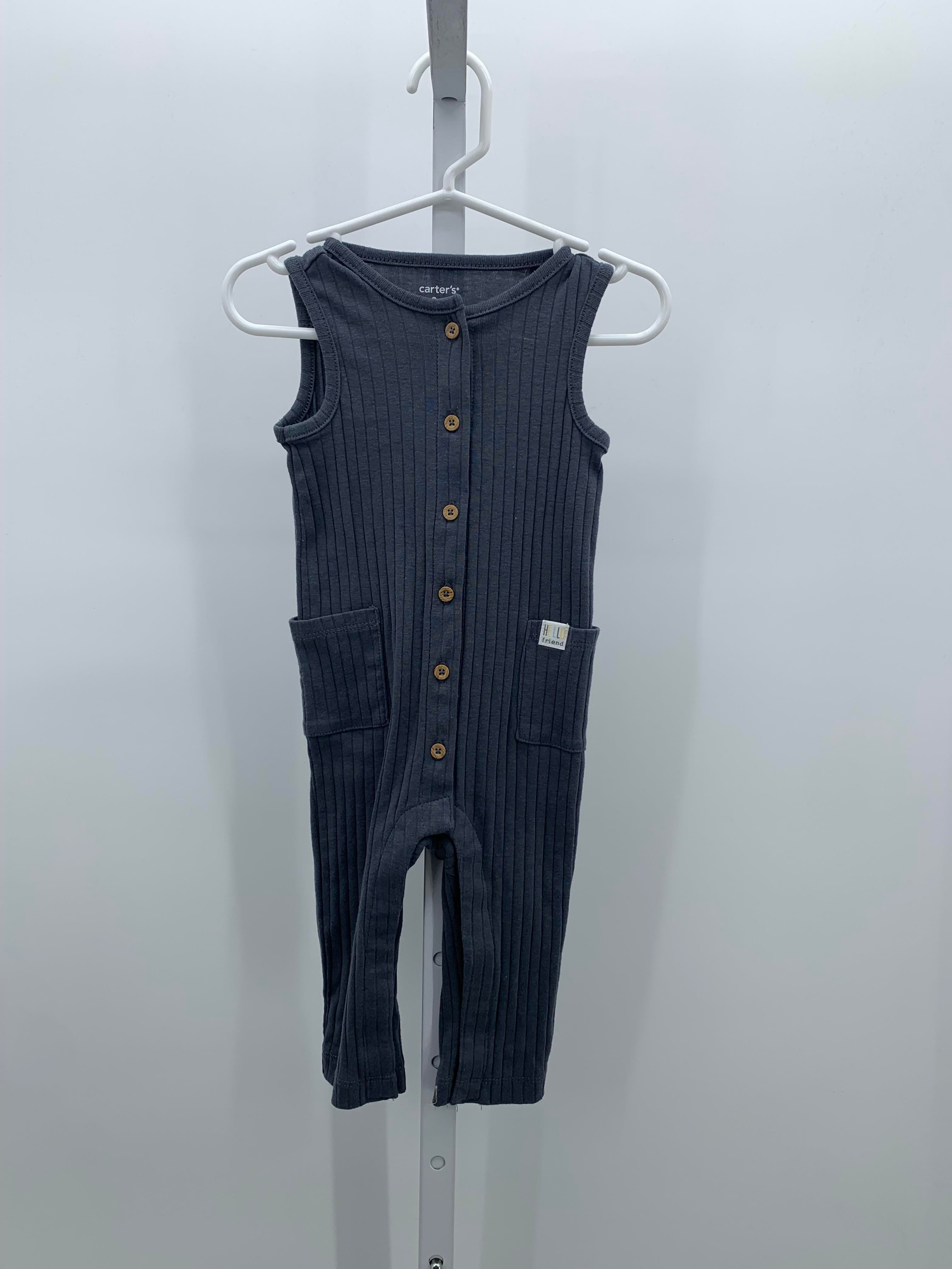 Carters Size 9 Months Girls Sleeveless Romper
