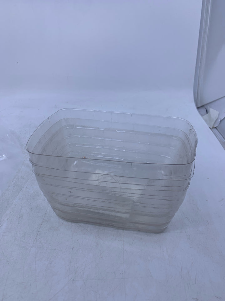 3 PLASTIC SMALL KEY PROTECTORS IN BAG.