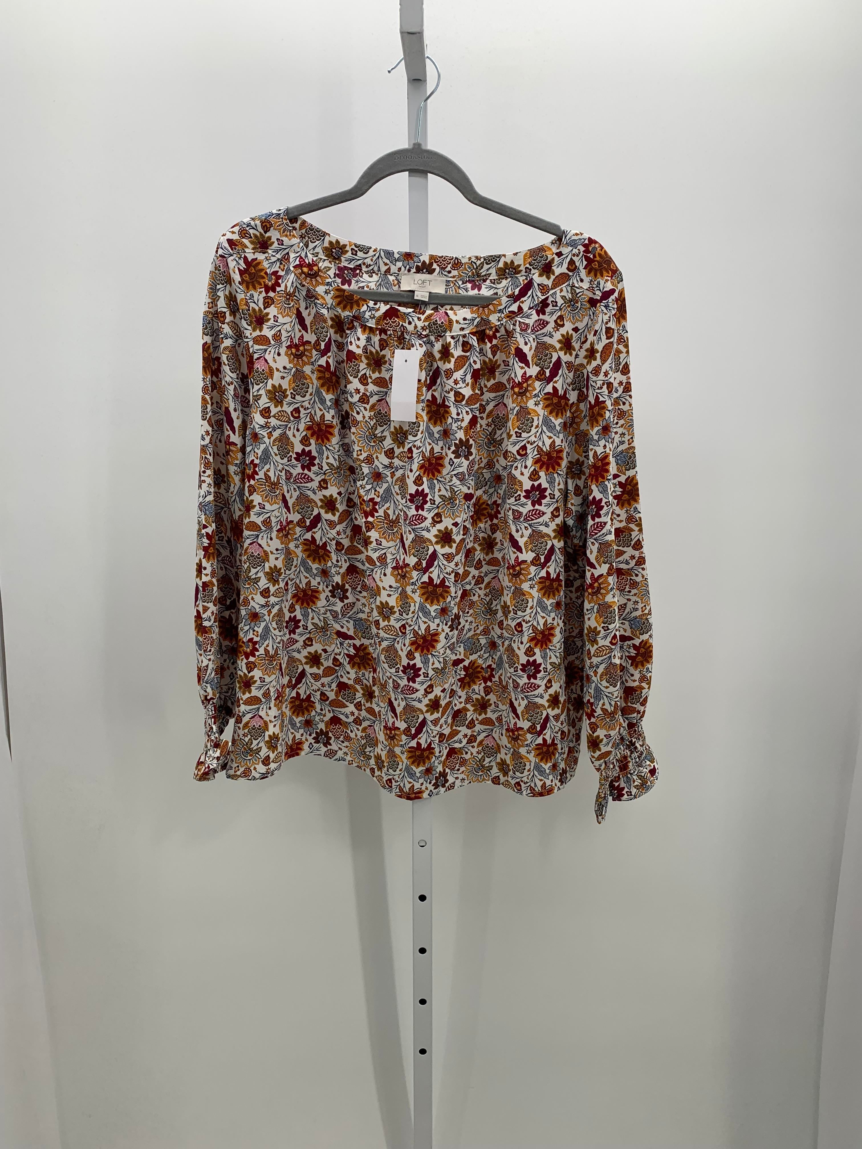 Loft Size Extra Large Misses Long Sleeve Shirt