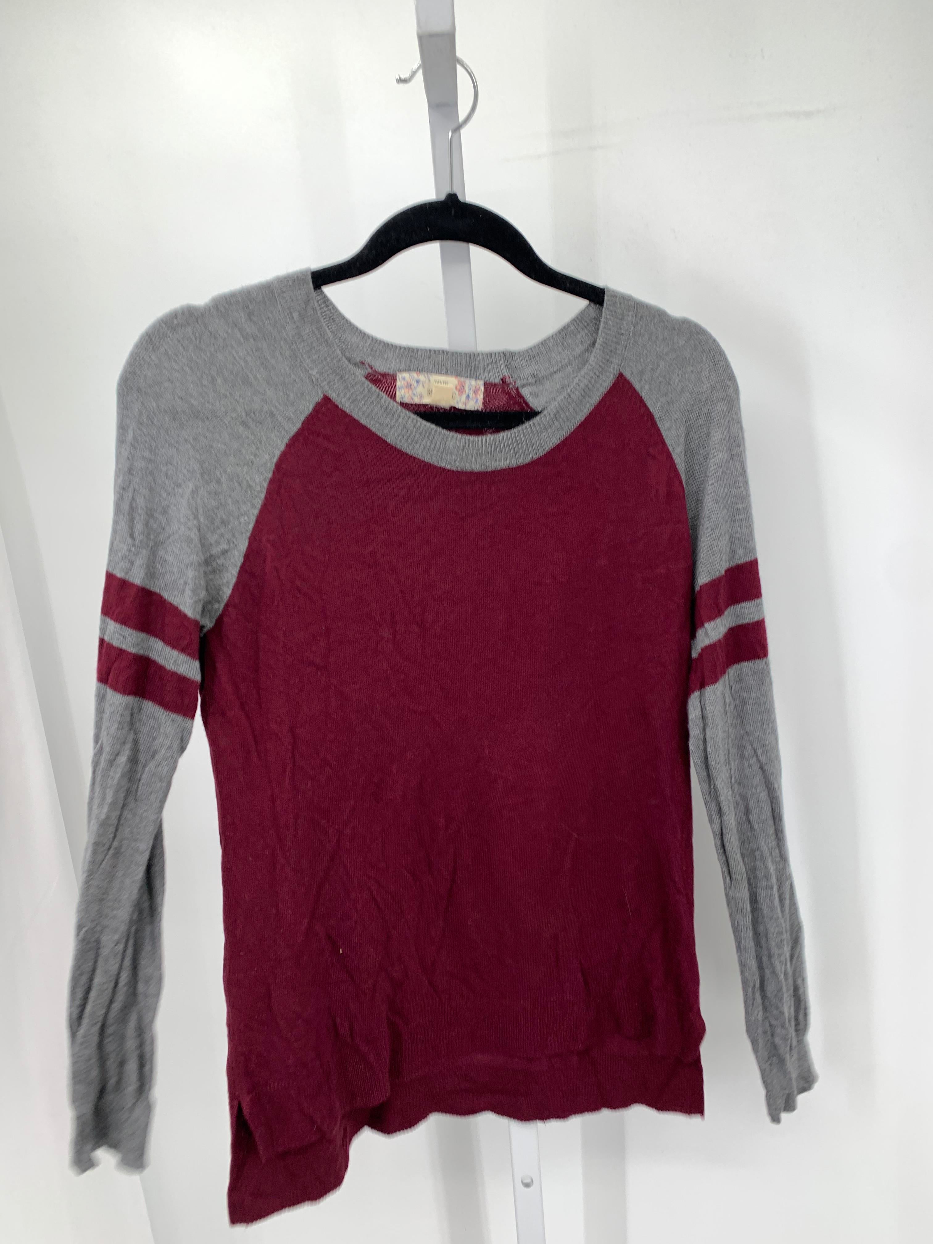 Pink Republic Size Large Juniors Long Sleeve Sweater