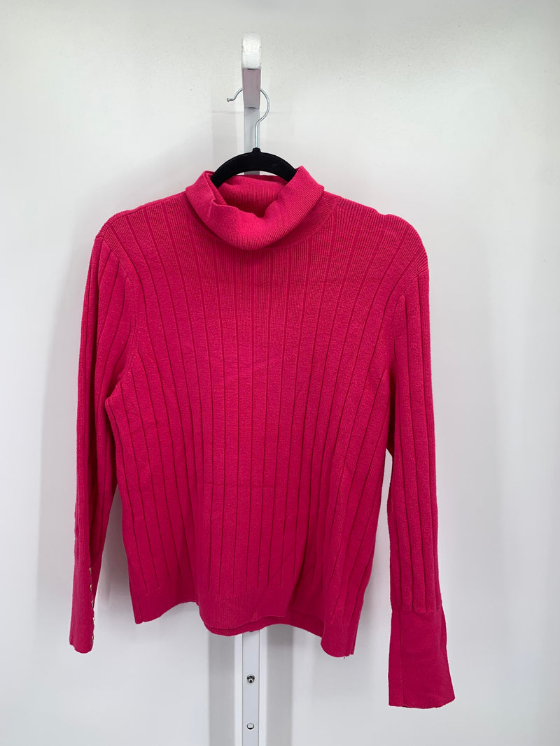 Talbots Size X Large Petite Petite Long Slv Sweater