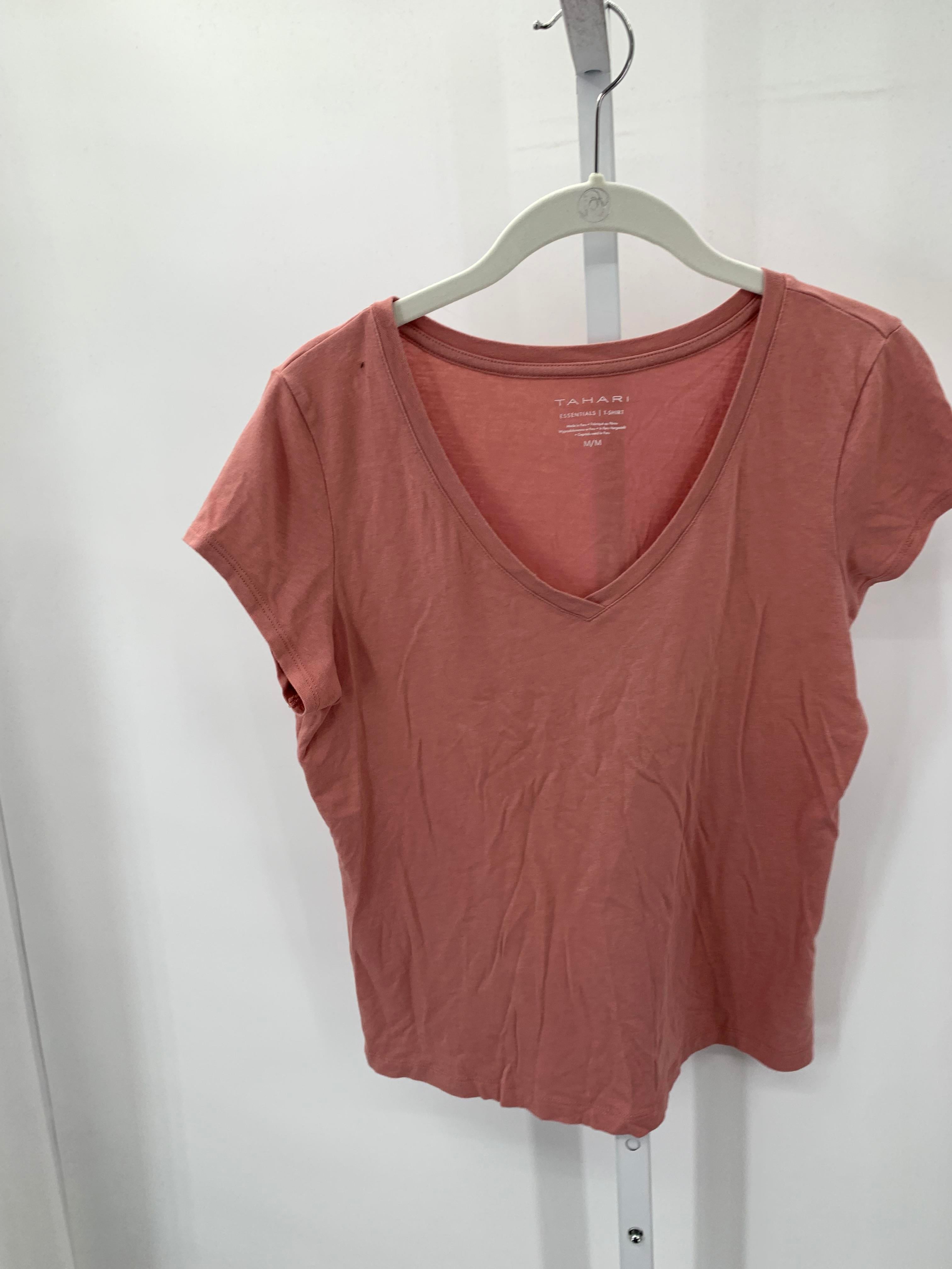 Tahari Size Medium Misses Short Sleeve Shirt