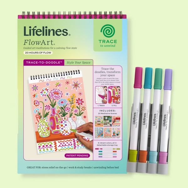 New FlowArt®: Trace-To-Doodle, Style Your Space