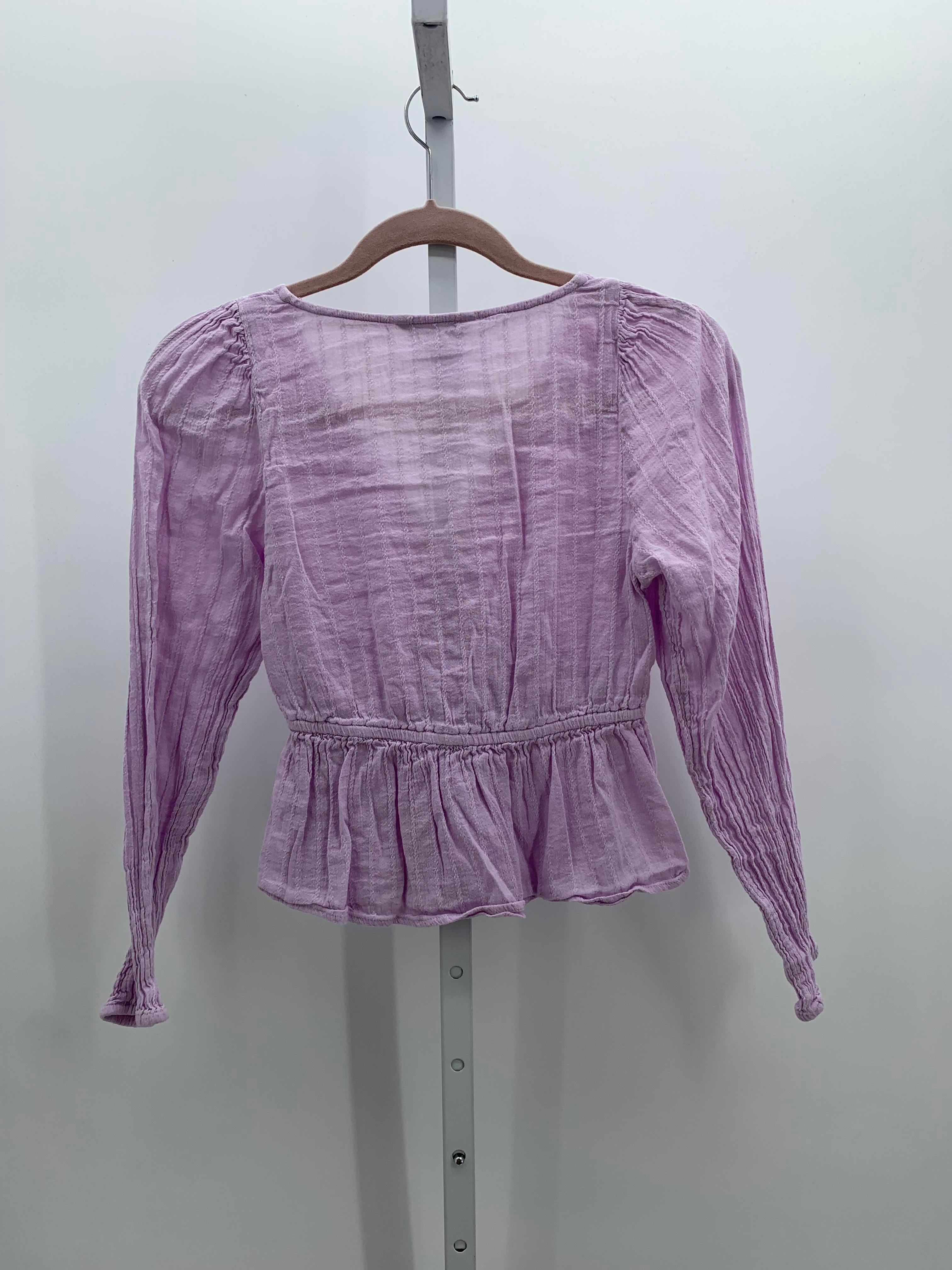 American Eagle Size X Small Juniors Long Sleeve Shirt