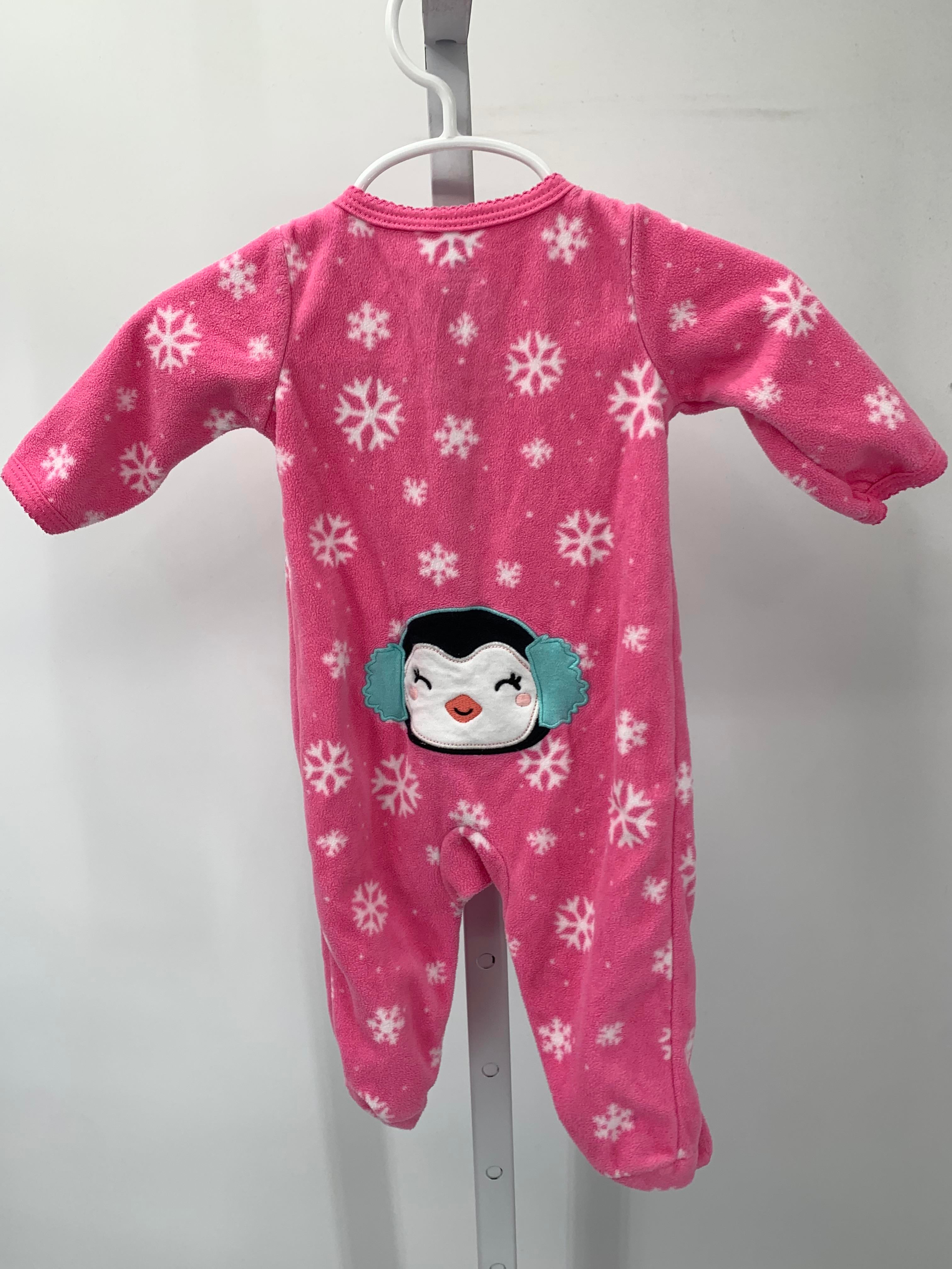 Carters Size 3 Months Girls Long Slv. Romper