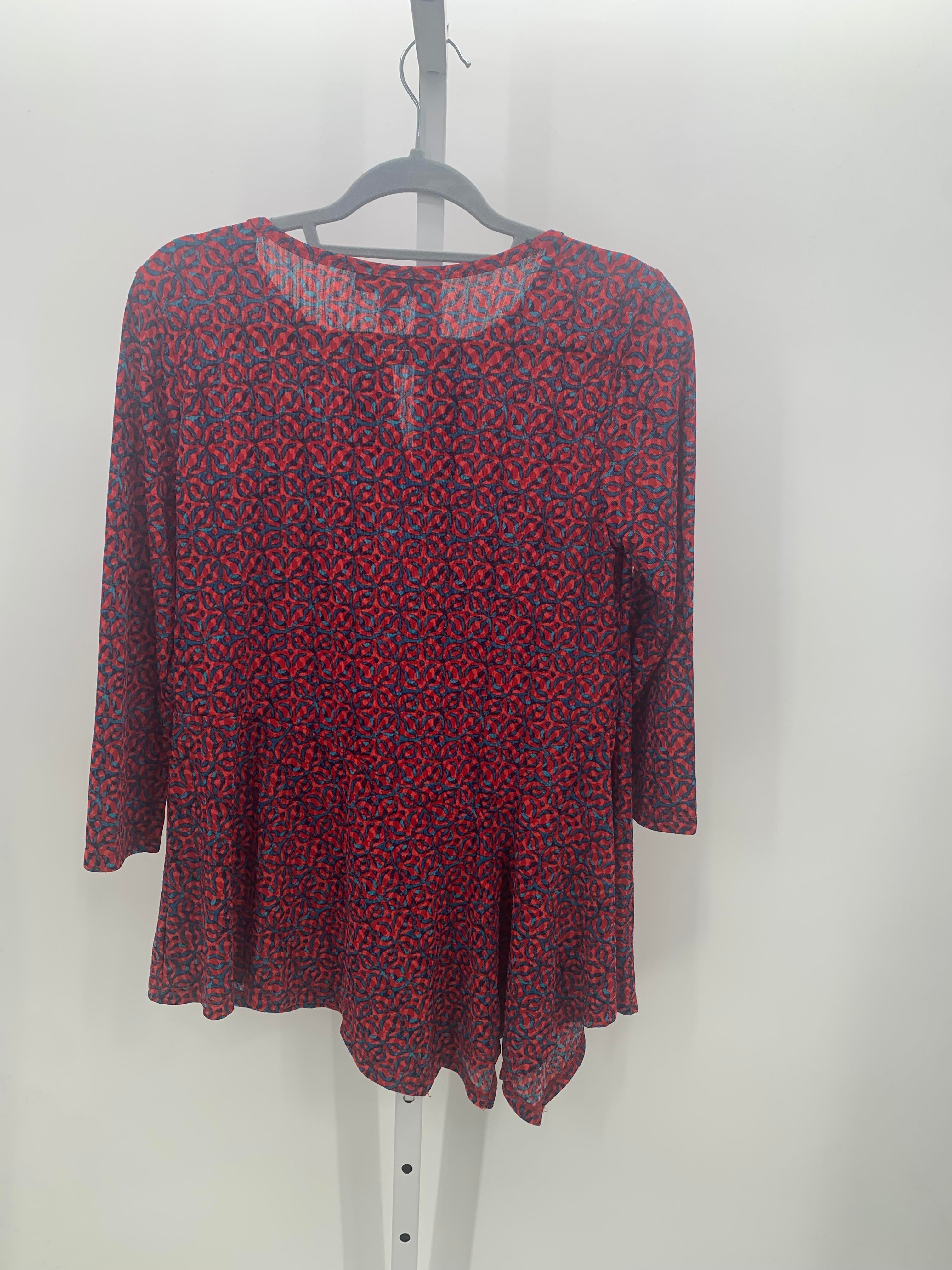 Dana Buchman Size Small Misses 3/4 Sleeve Shirt