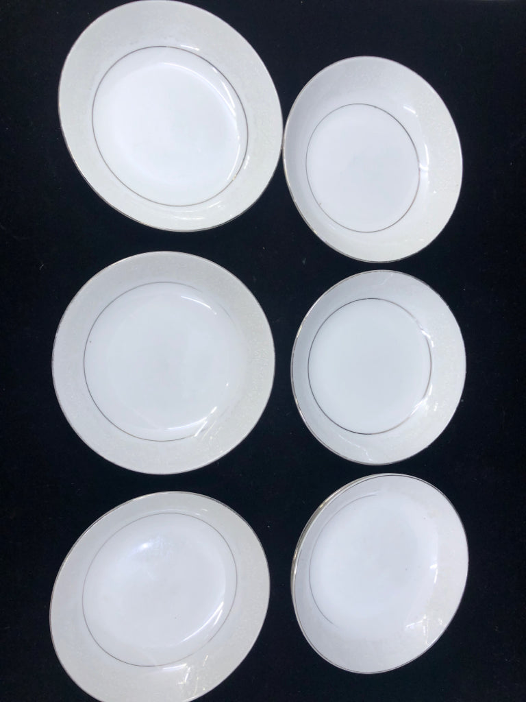 6 LOVELACE SMALL BOWLS.