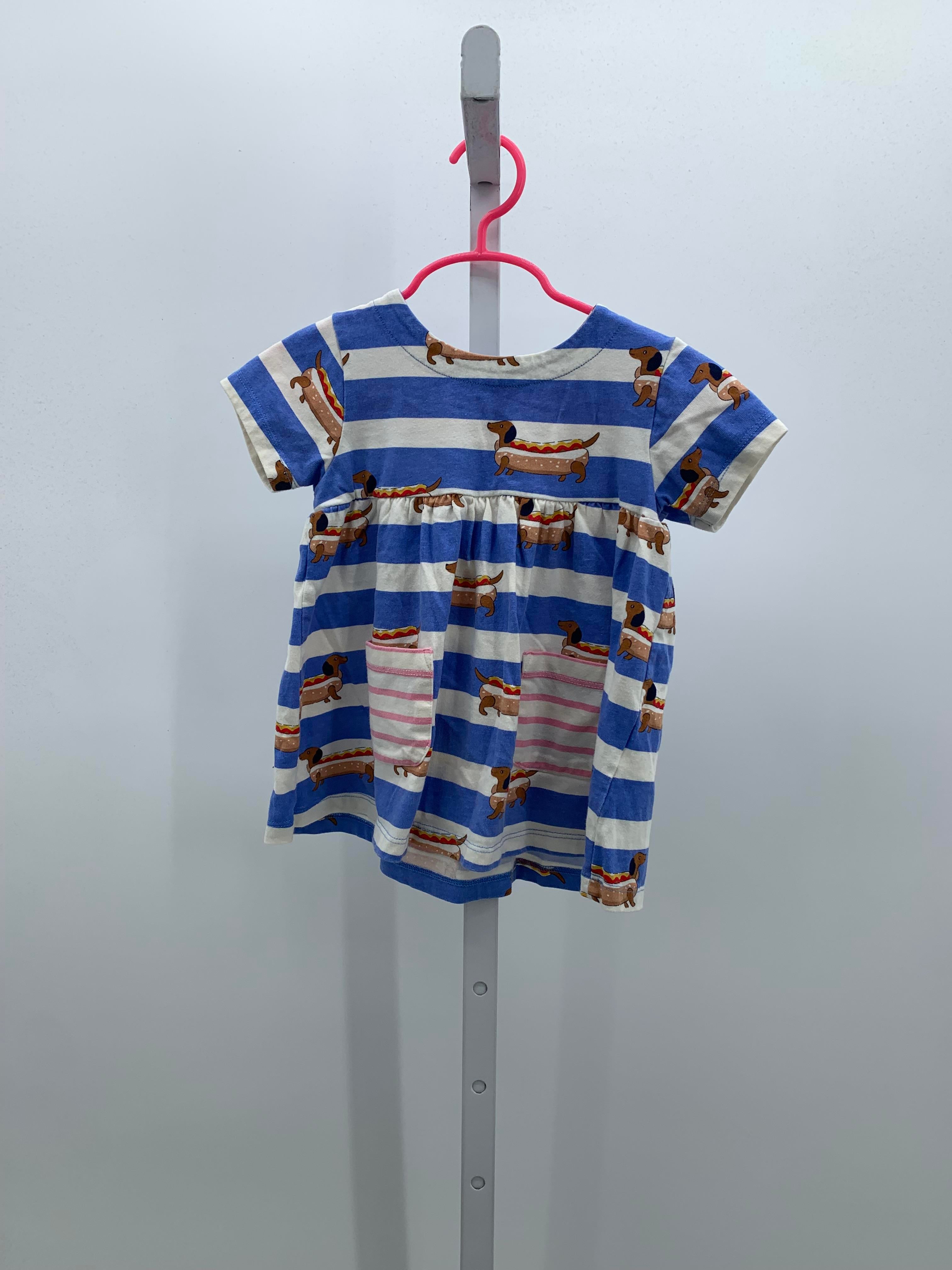 Mini Boden Size 2-3 Girls Short Sleeve Dress
