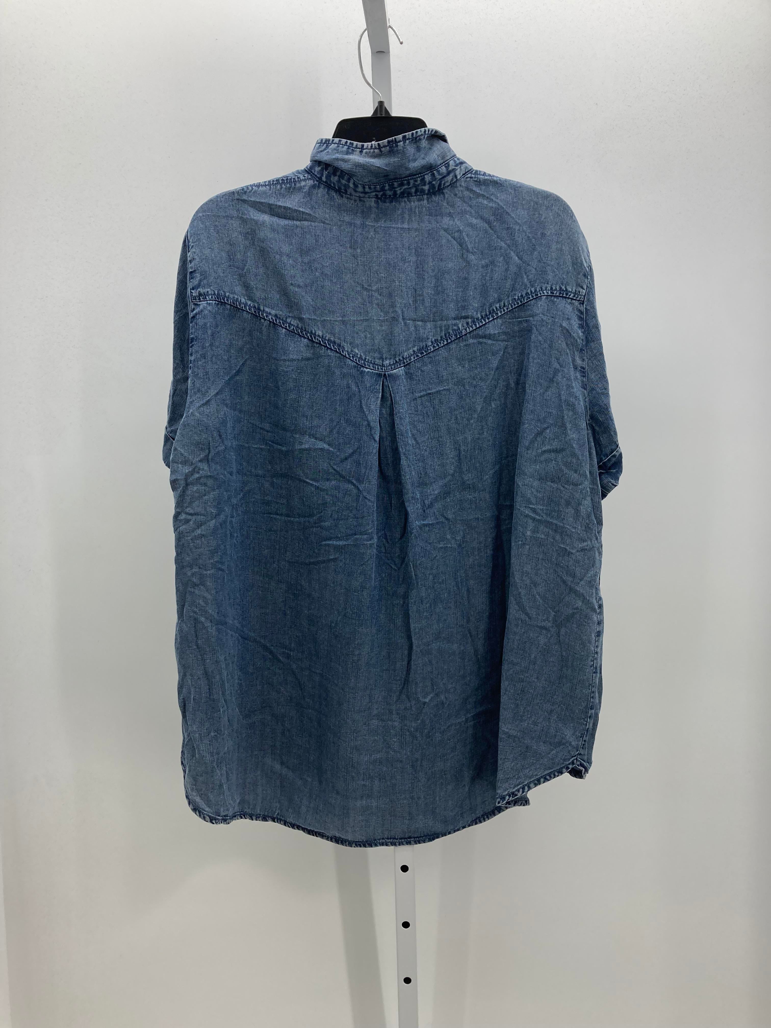 Jane + Delancey Size Extra Large Misses Short Sleeve Shirt